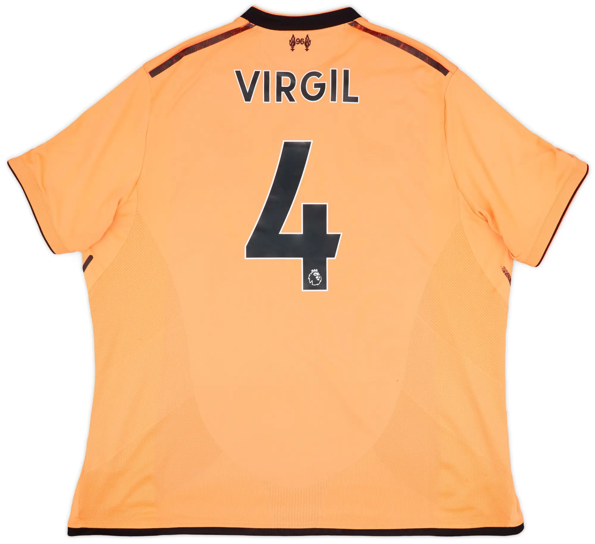 NewBalance 2017-18 Liverpool 125 Years Third Shirt Virgil #4 - 6/10 - (XXL)