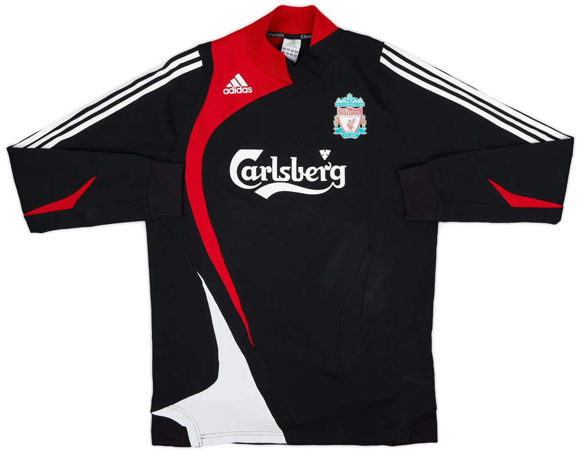 2007-08 Liverpool adidas Formotion Sweat Top - 7/10 - (L)