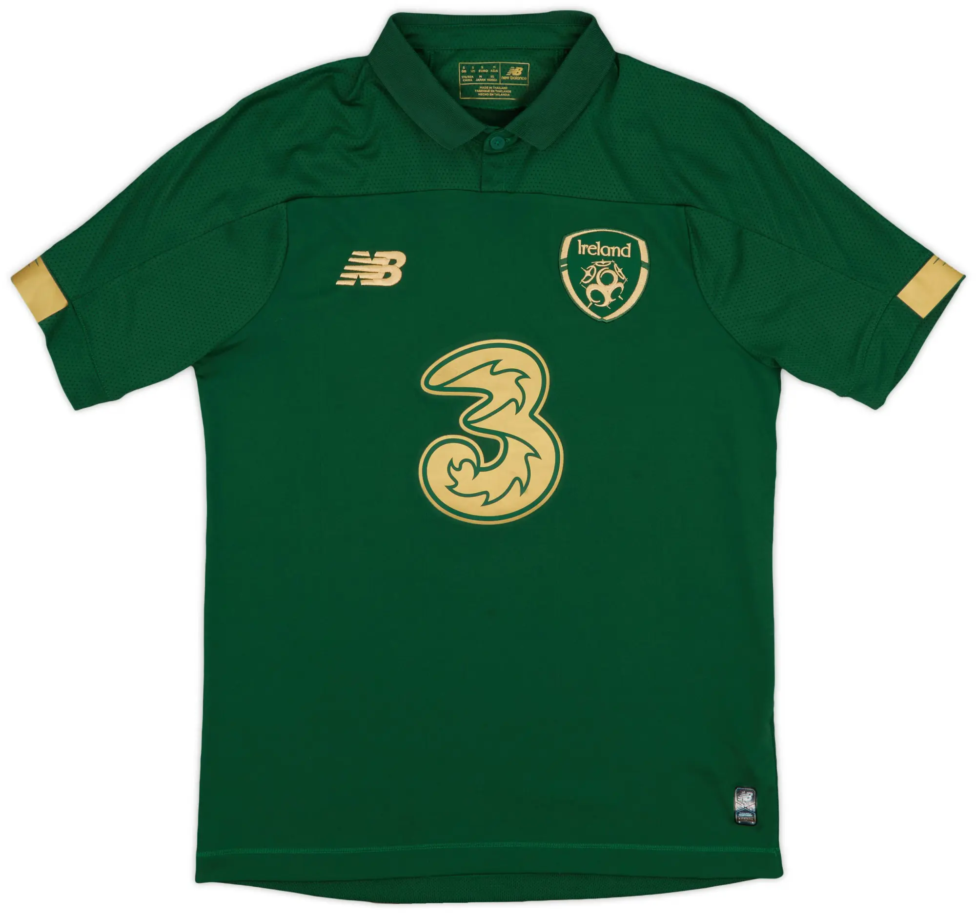NewBalance 2019-20 Ireland Home Shirt - 8/10 - (S)
