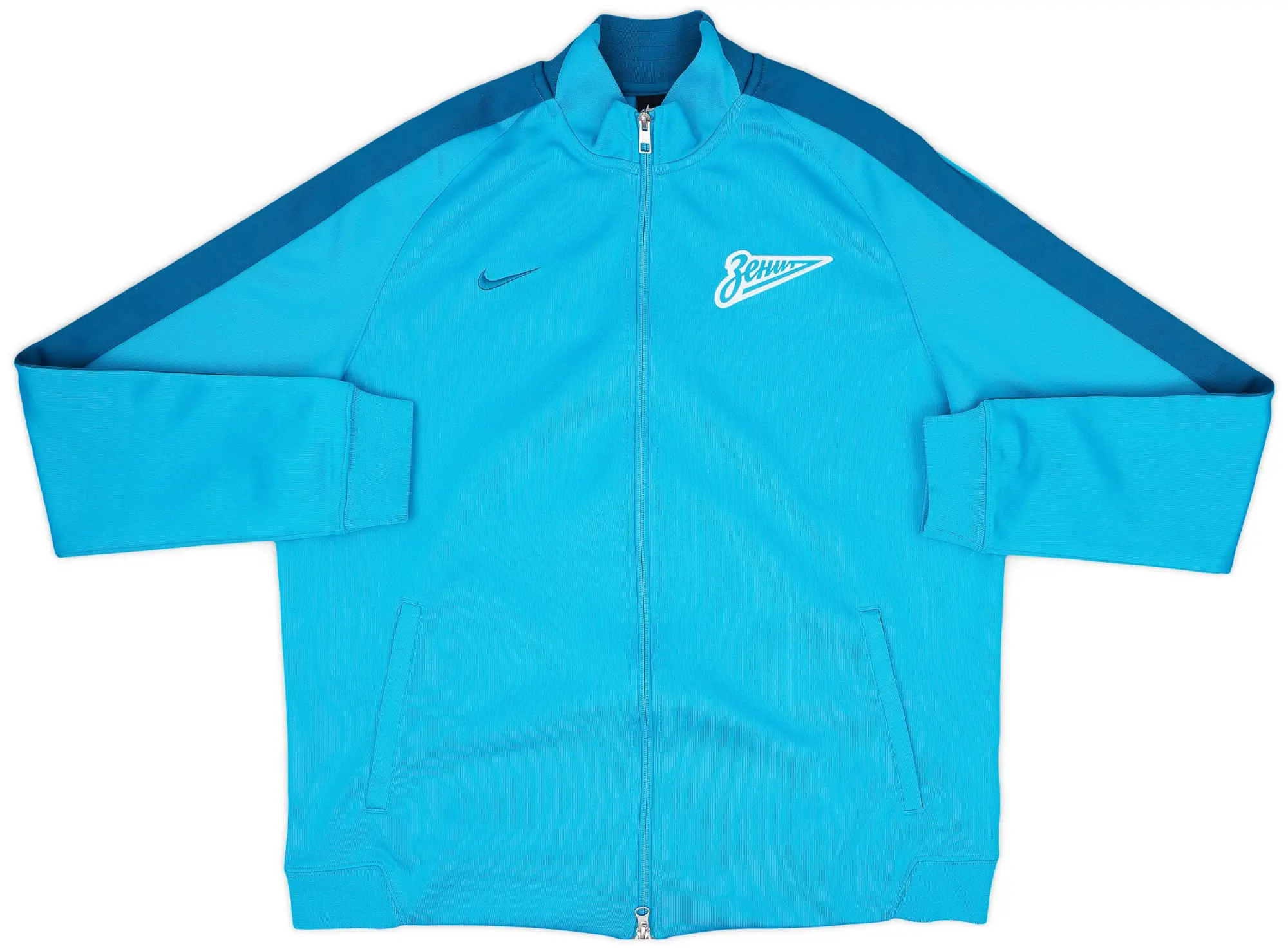 2014-15 Zenit St. Petersburg Nike Track Jacket - 9/10 - (XL)