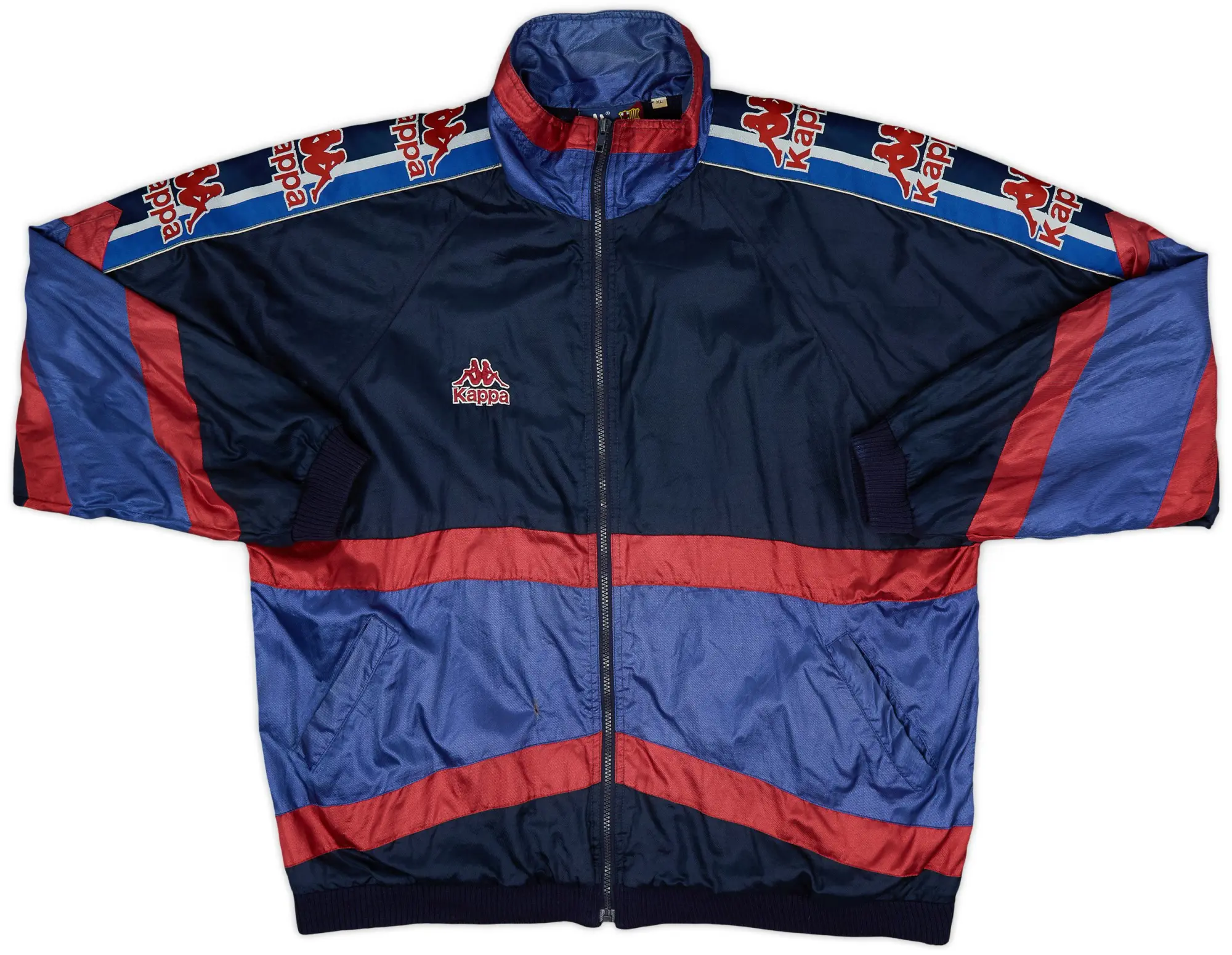 1995-97 Barcelona Kappa Track Jacket - 5/10 - (XL)