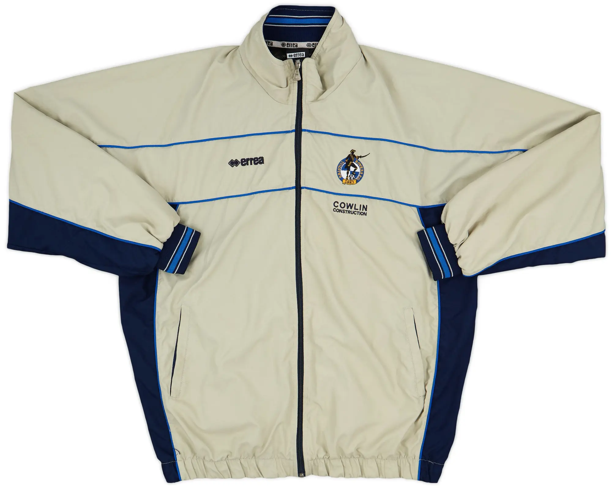 2007-08 Bristol Rovers Errea Track Jacket - 7/10 - (XL)