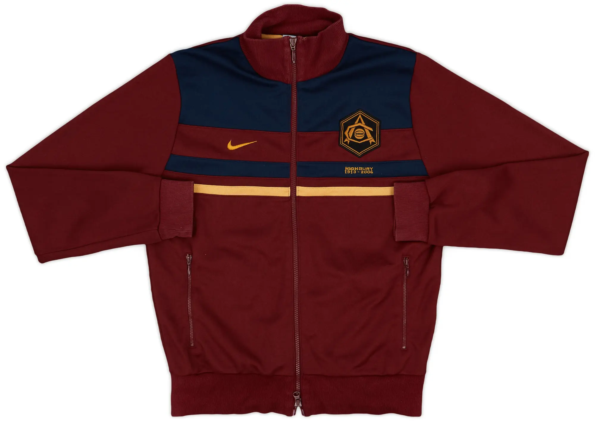 2005-06 Arsenal Nike Track Jacket - 9/10 - (M)