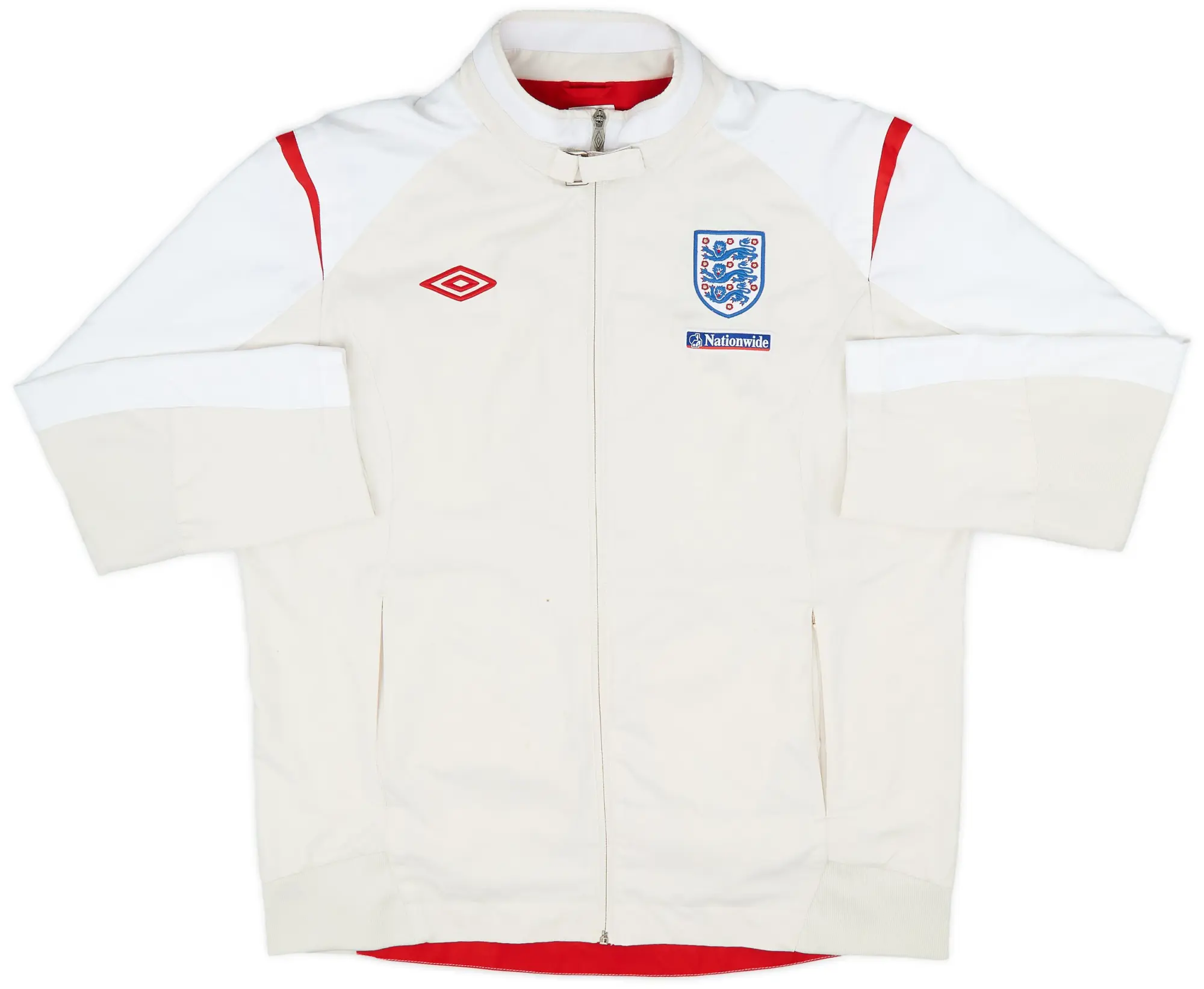 2010-11 England Umbro Track Jacket - 5/10 - (XL)
