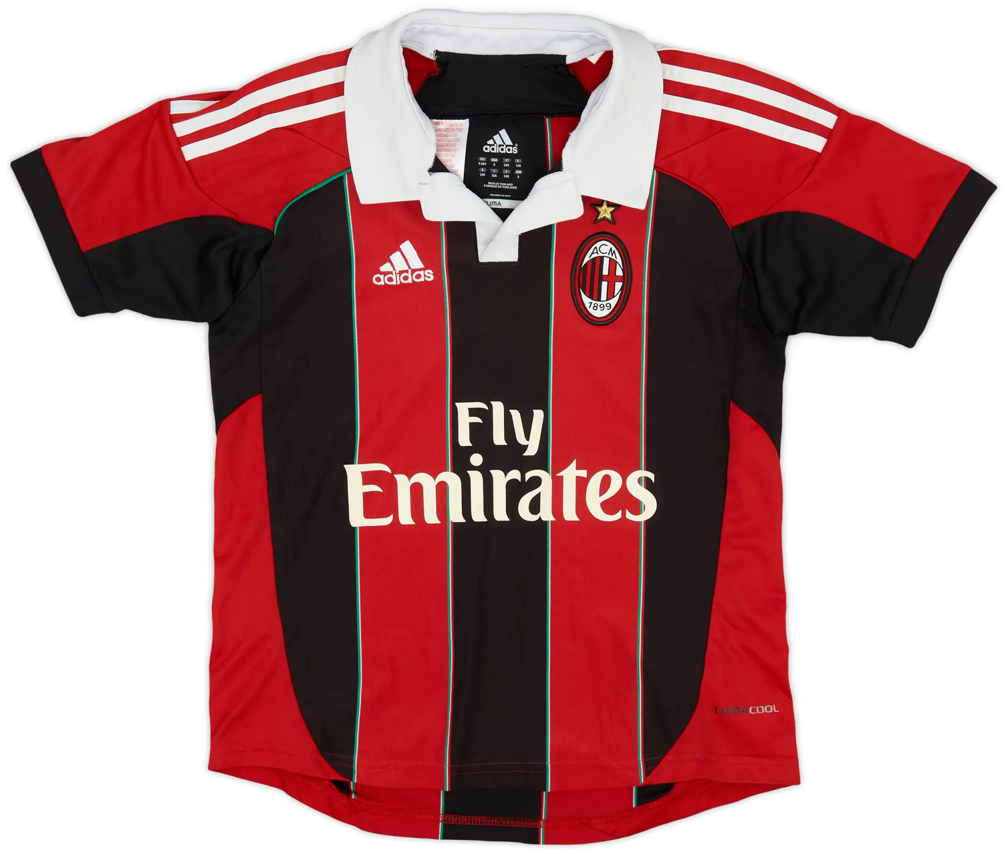 adidas 2012-13 AC Milan Home Shirt - 6/10 - (S.Boys)