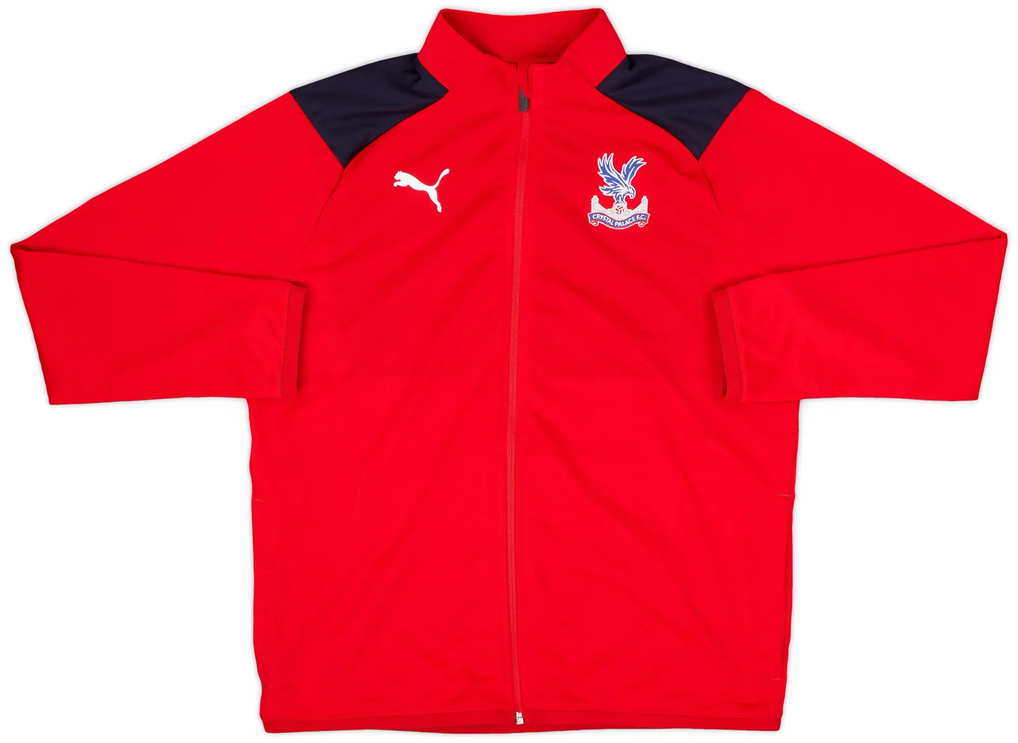 2018-19 Crystal Palace Puma Track Jacket - 9/10 - (L)