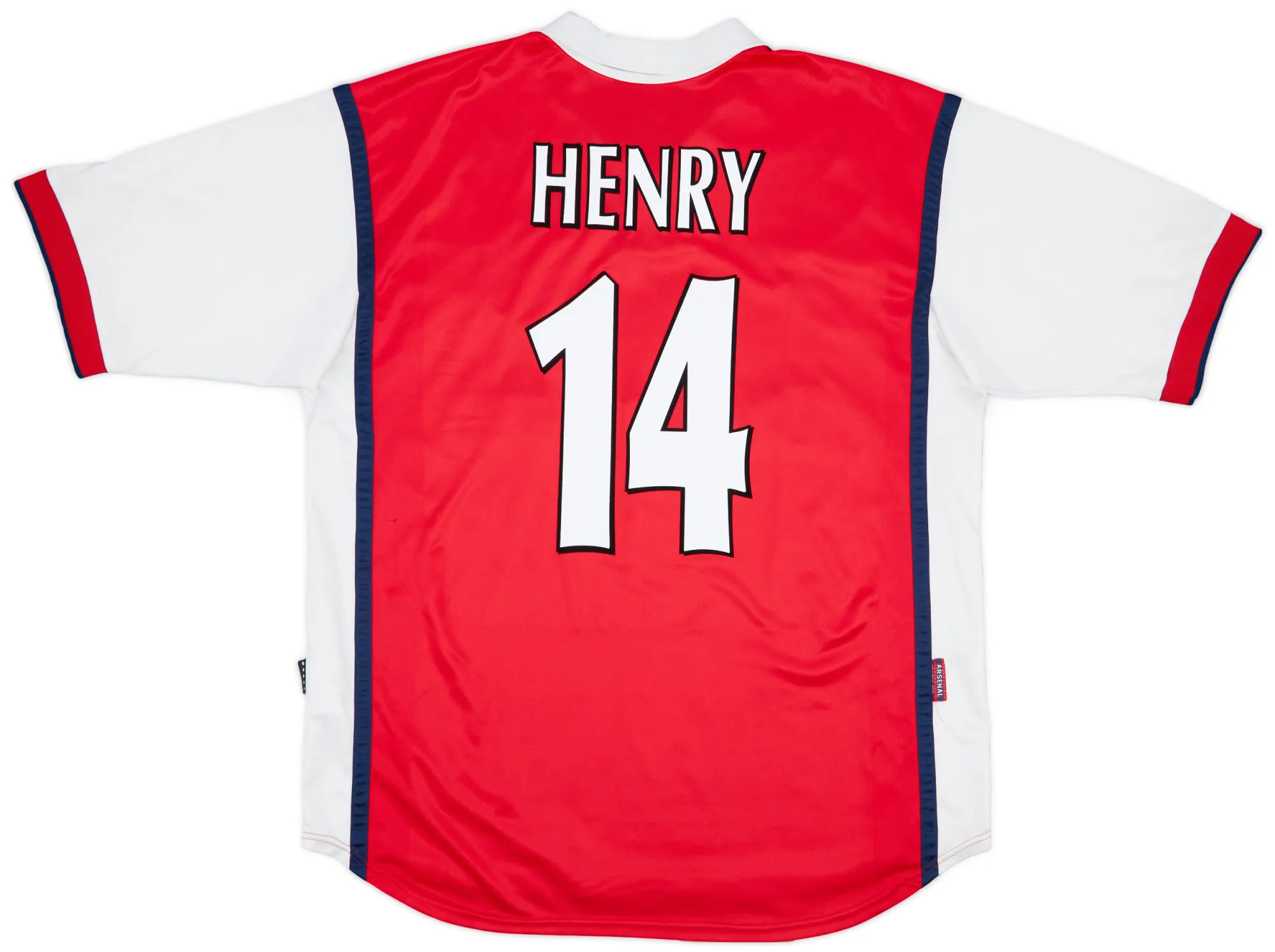 00/02 NIKE × Arsenal S/S Game Shirts Dreamcast Arsenal 00-02 Home Nike Red Small Futbol Soccer Jersey