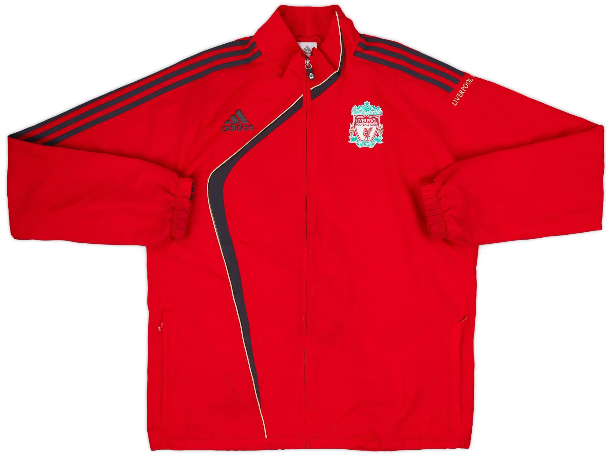 2009-10 Liverpool adidas Track Jacket - 6/10 - (L)