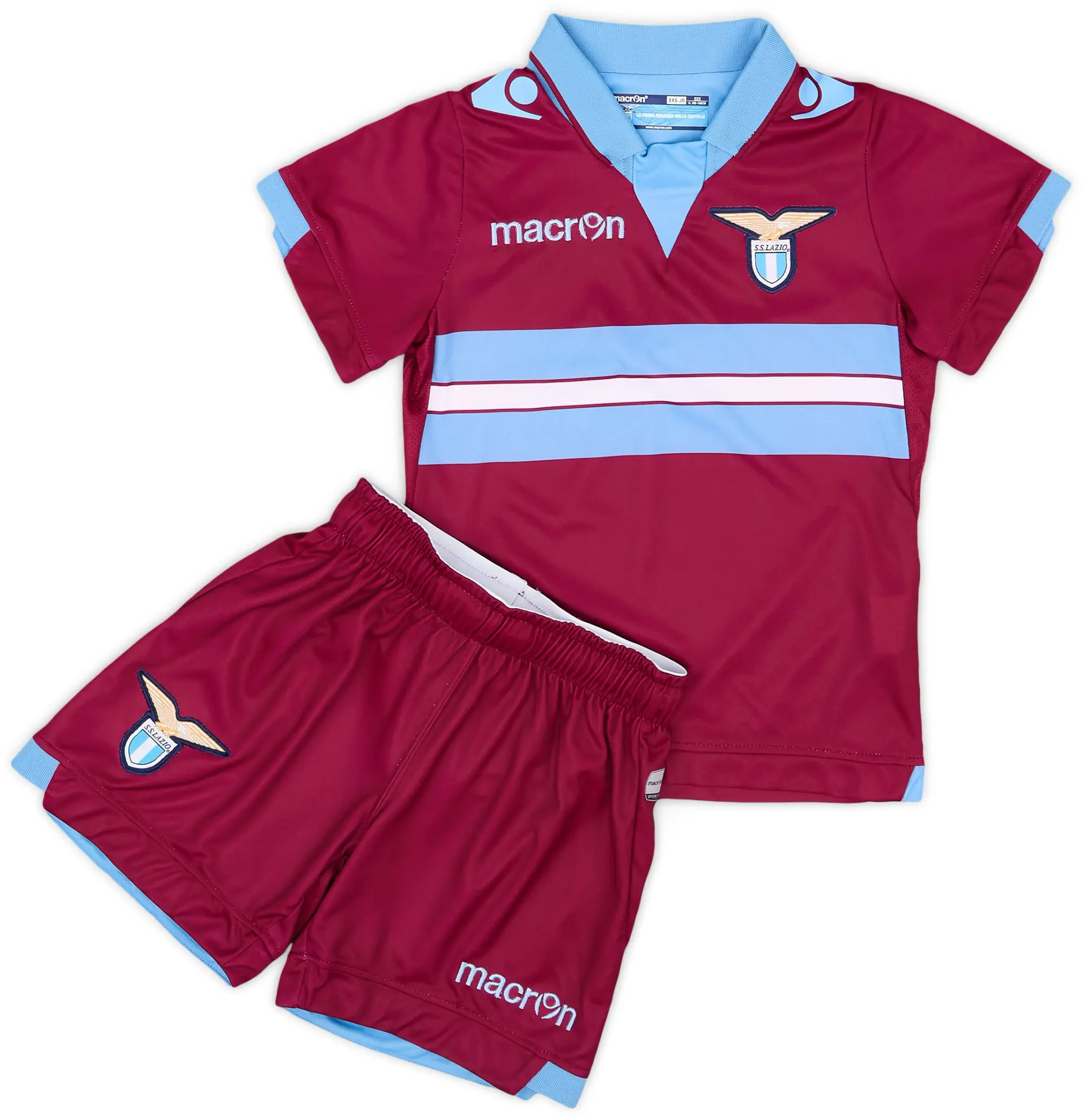 Macron 2014-15 Lazio Third Shirt & Shorts Kit (5-6 Years)