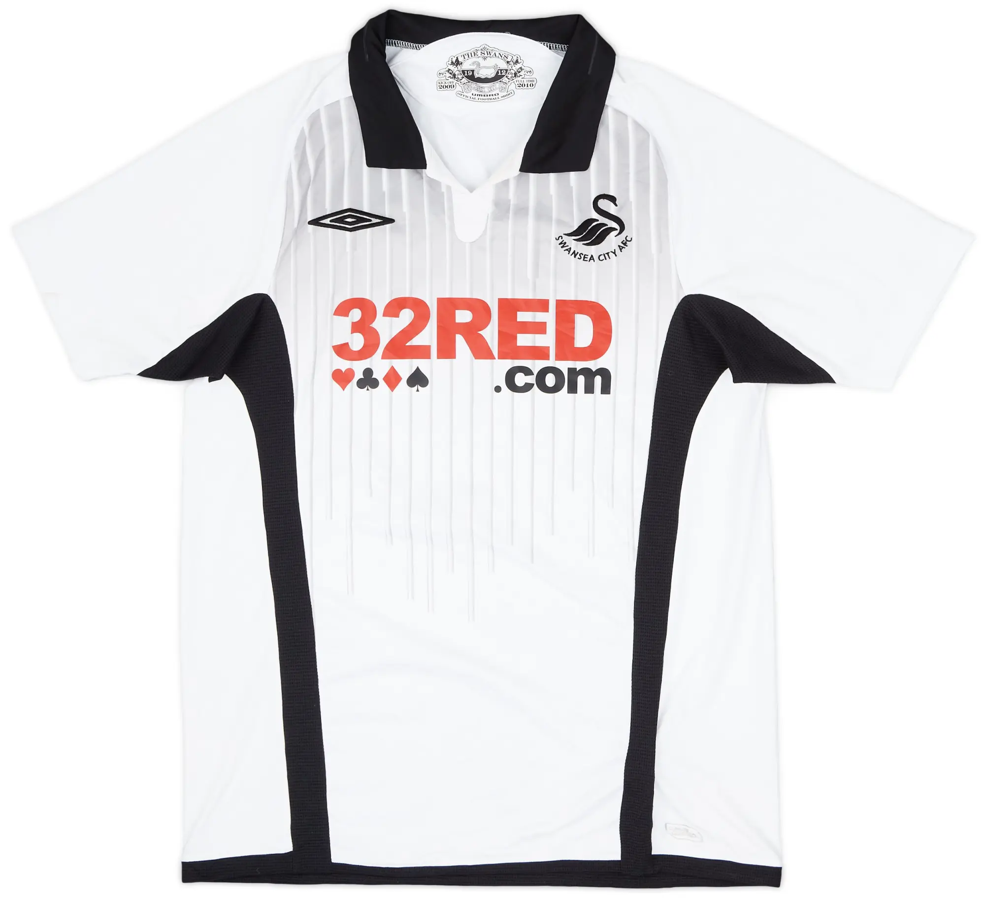 Umbro 2009-10 Swansea Home Shirt - 7/10 - (M)