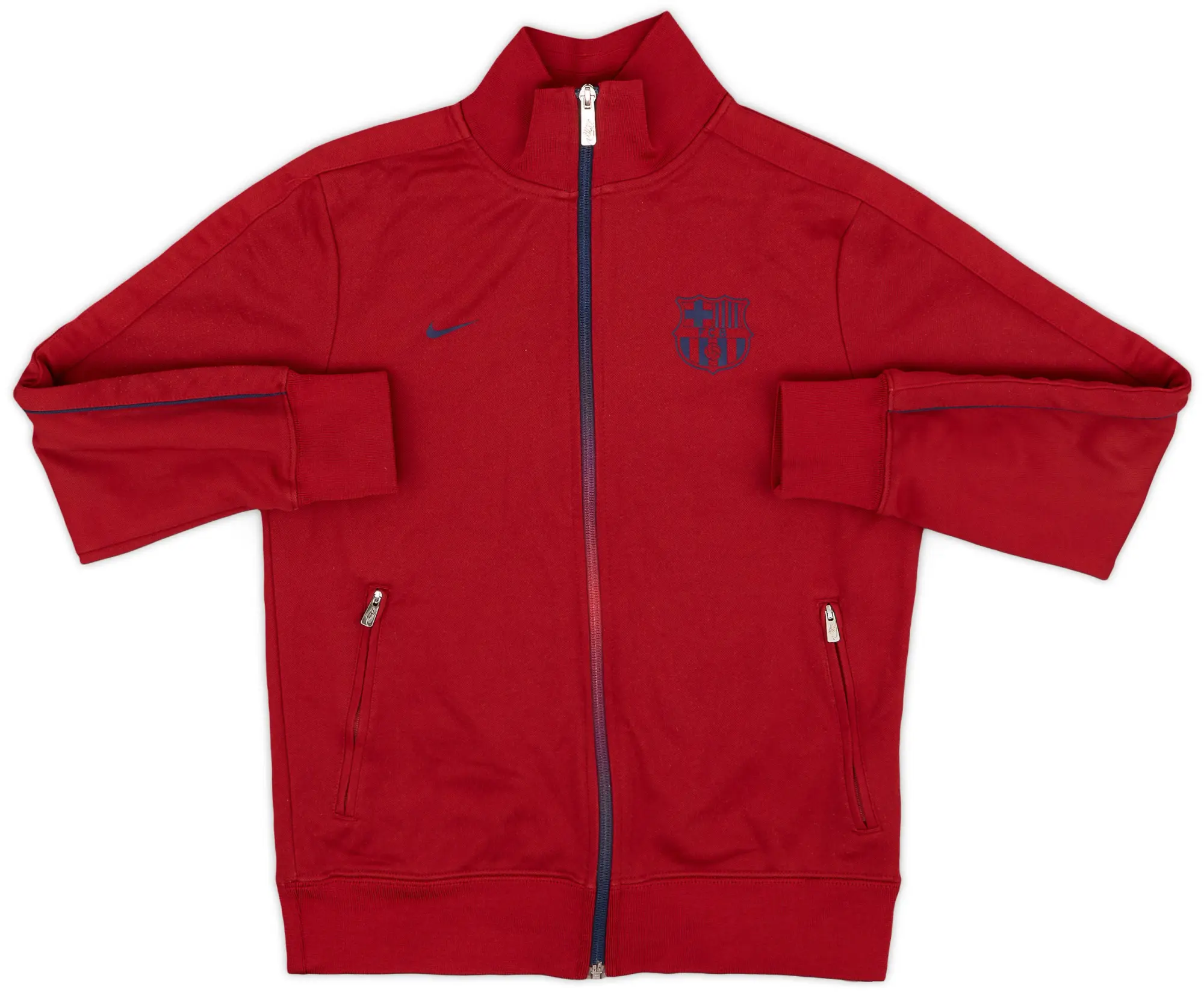 2012-13 Barcelona Nike Track Jacket - 9/10 - (L.Boys)