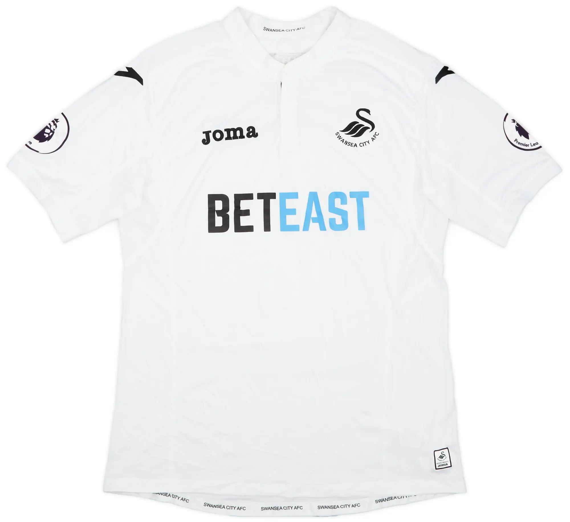 Joma 2016-17 Swansea Home Shirt - 6/10 - (XL)