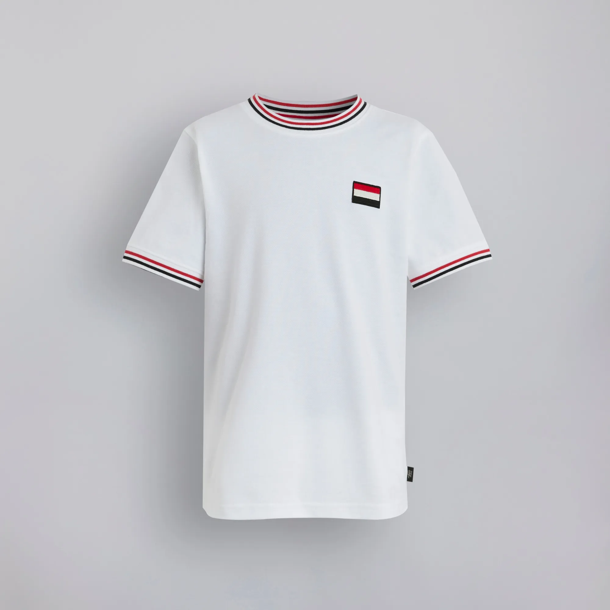 RAW Manchester United Kids Pique T-Shirt White