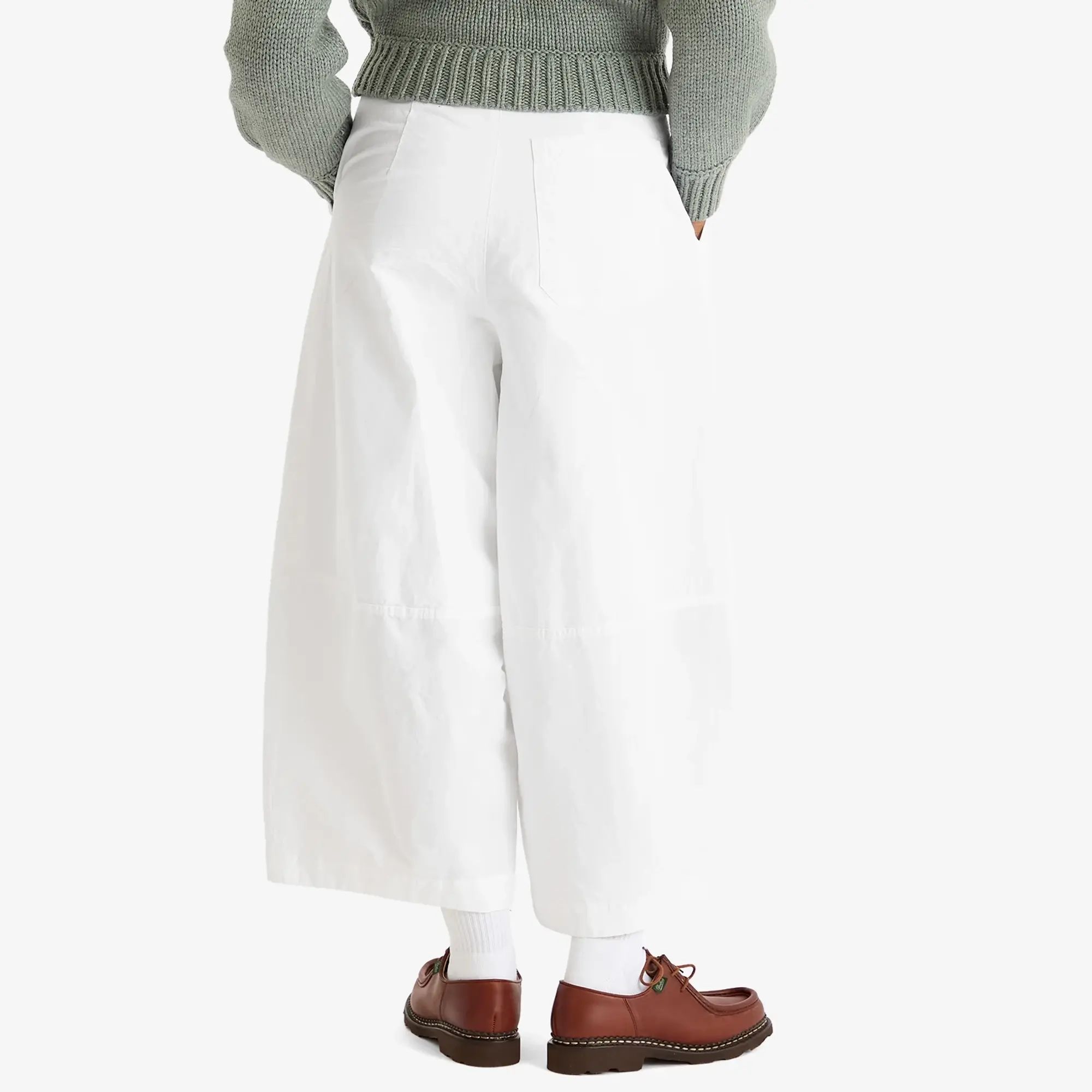 YMC Women's Deadbeat Trousers White