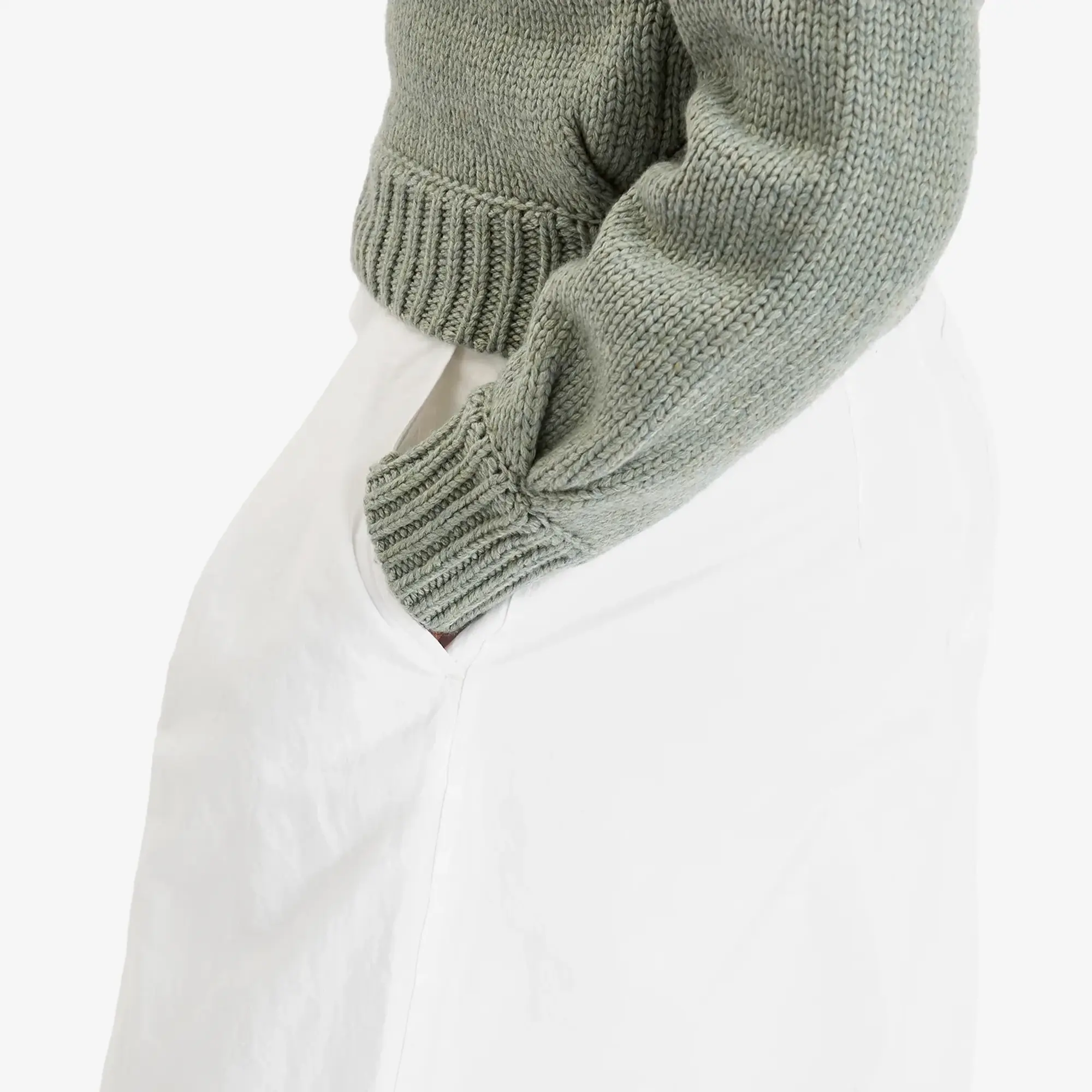 YMC Women's Deadbeat Trousers White