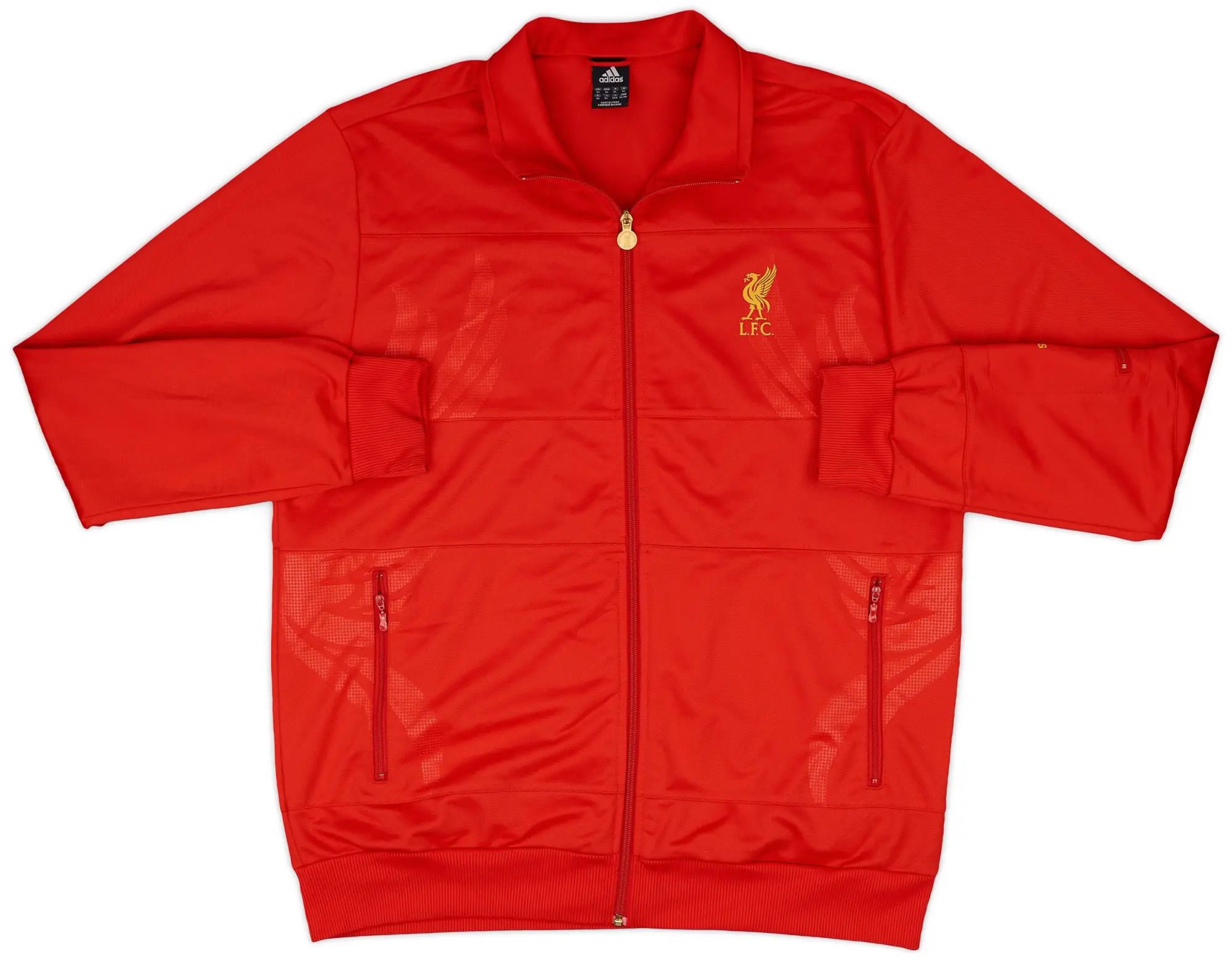 2009-10 Liverpool adidas Track Jacket - 8/10 - (XL)