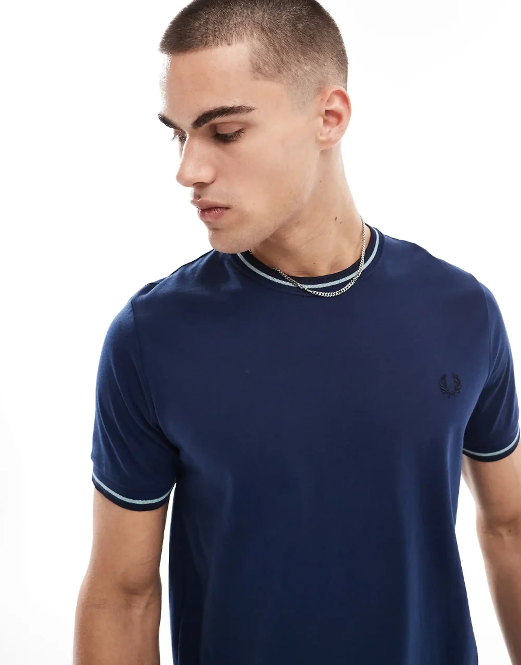 Fred Perry T-Shirt In Navy