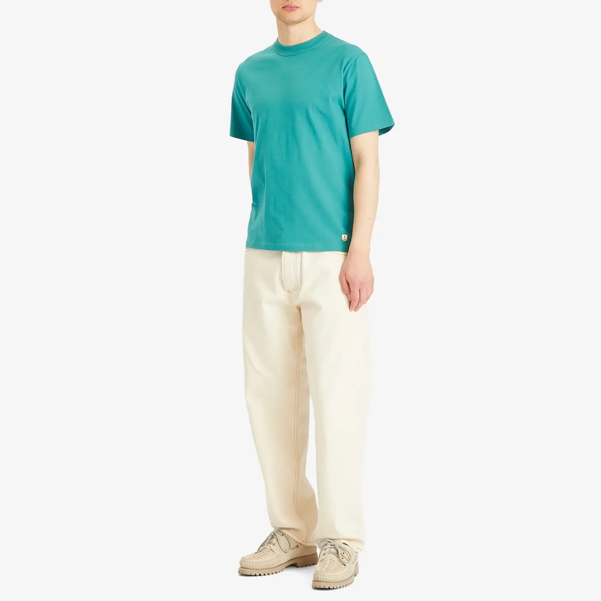 Armor-Lux Men's Callac Classic T-Shirt Deep Jungle