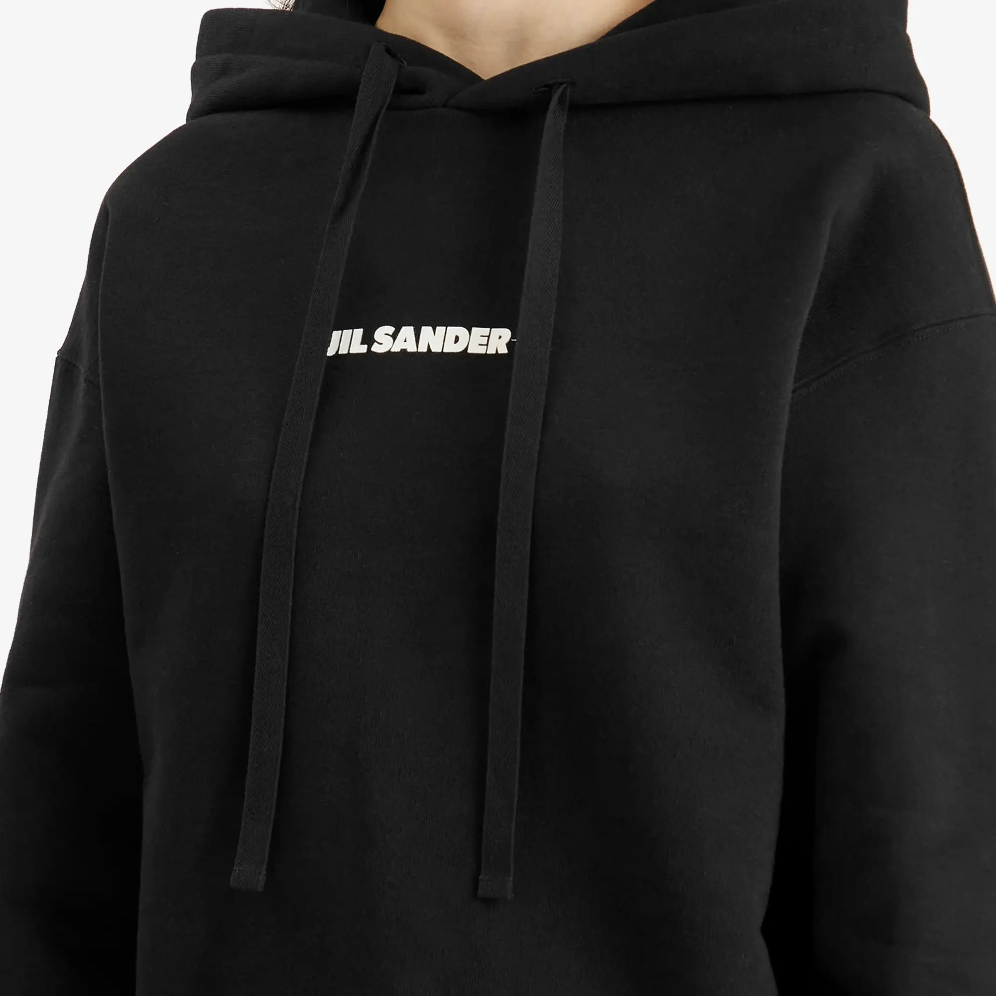 Jil Sander+ Women's Logo Hoodie Black