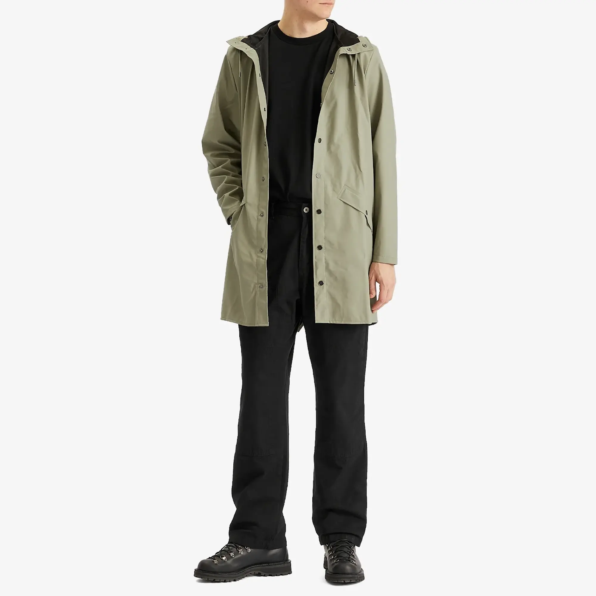 Rains Men's Long Jacket Drift