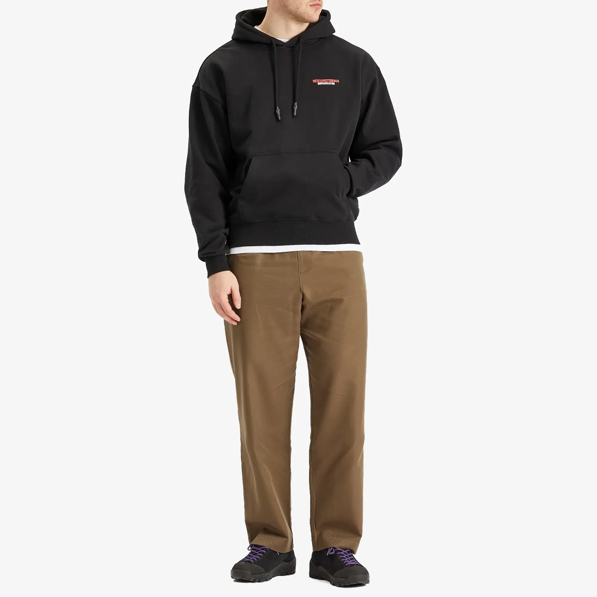 New Amsterdam Surf Association Men's Twill Work Trousers Brown