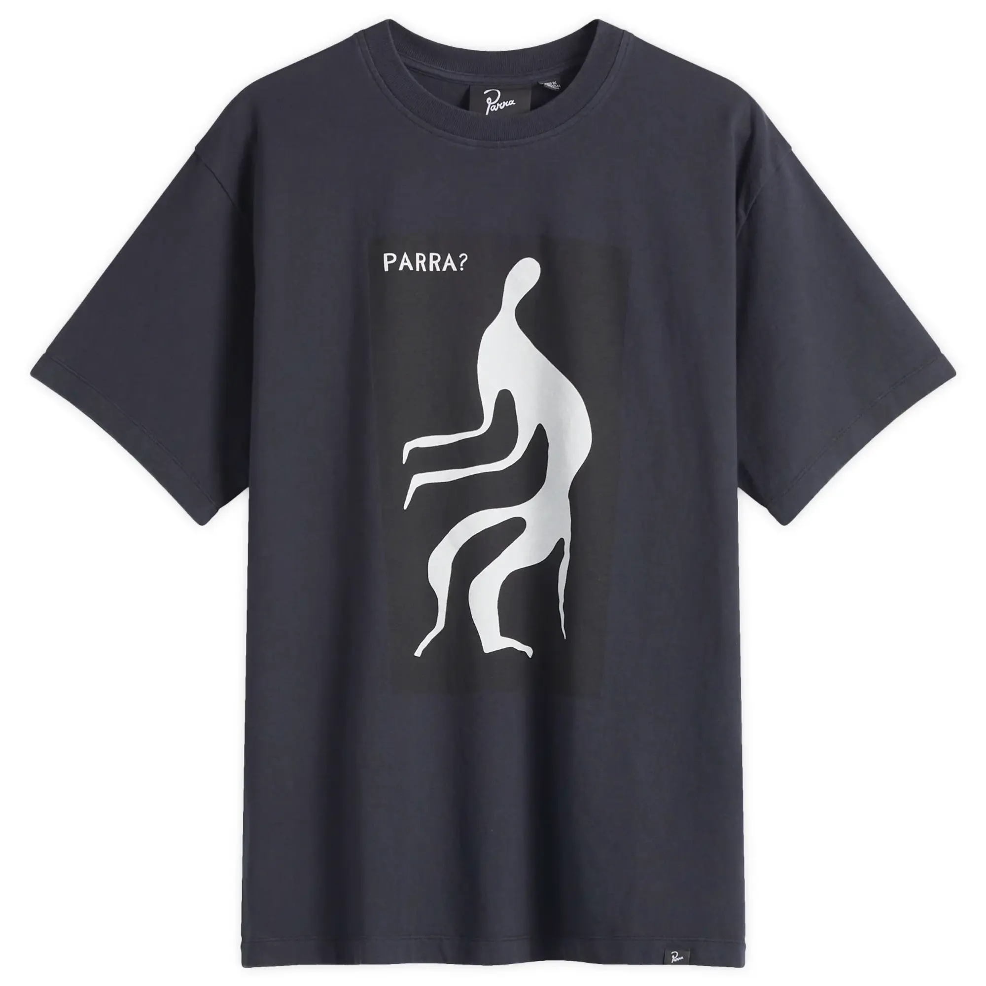 By Parra Parra The Stalkers T-Shirt - Washed Grey