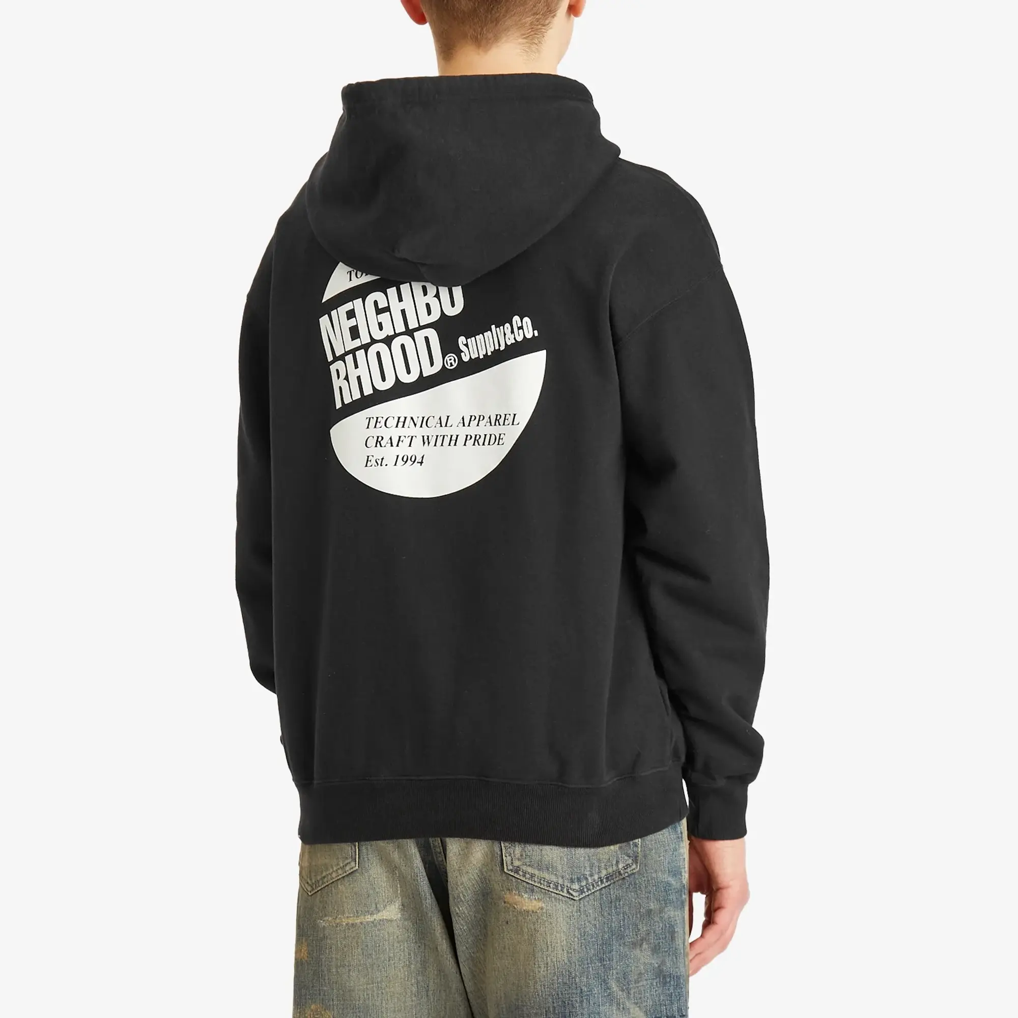 Neighborhood Men's Classic Hoodie Black