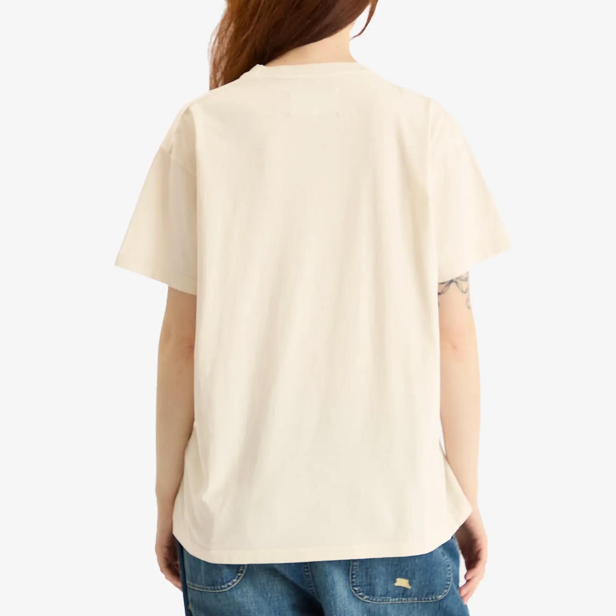 Maison Margiela Women's Logo T-shirt Butter