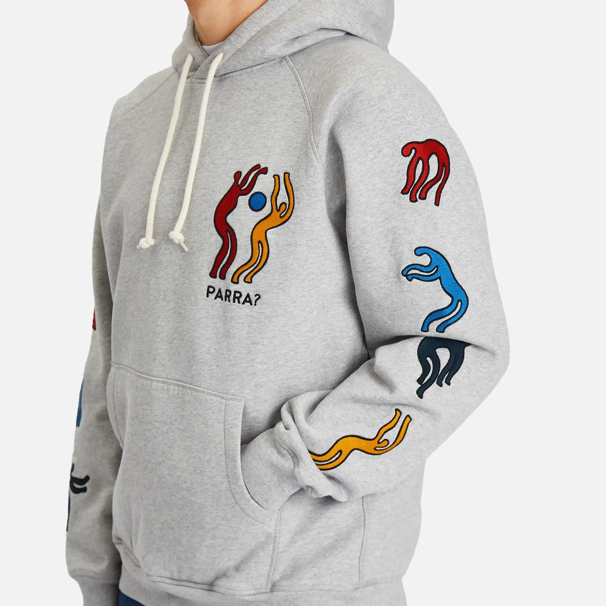 by Parra La chambre nuit hooded sweatshirt