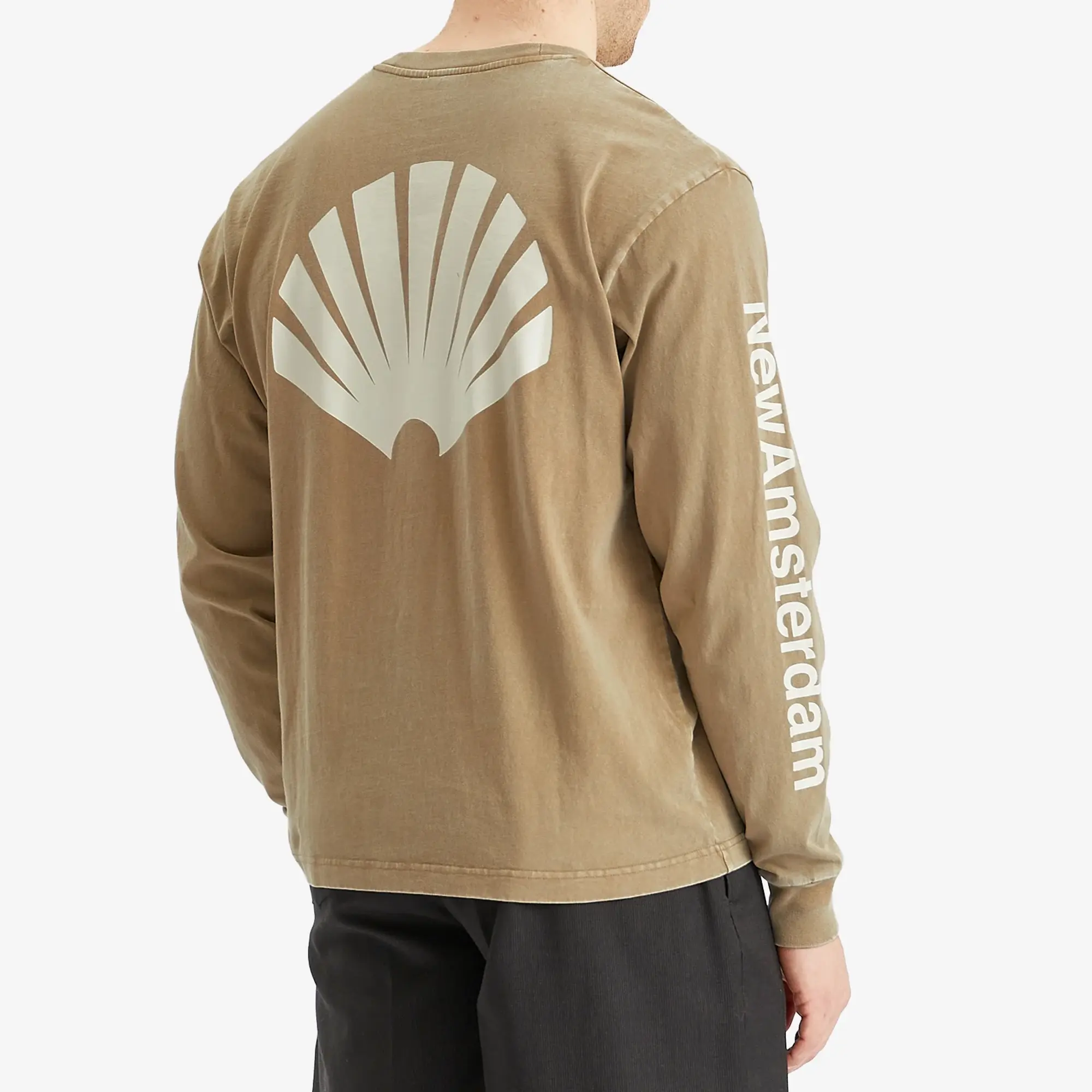 New Amsterdam Surf Association Men's Logo Long Sleeve T-Shirt Seneca Rock