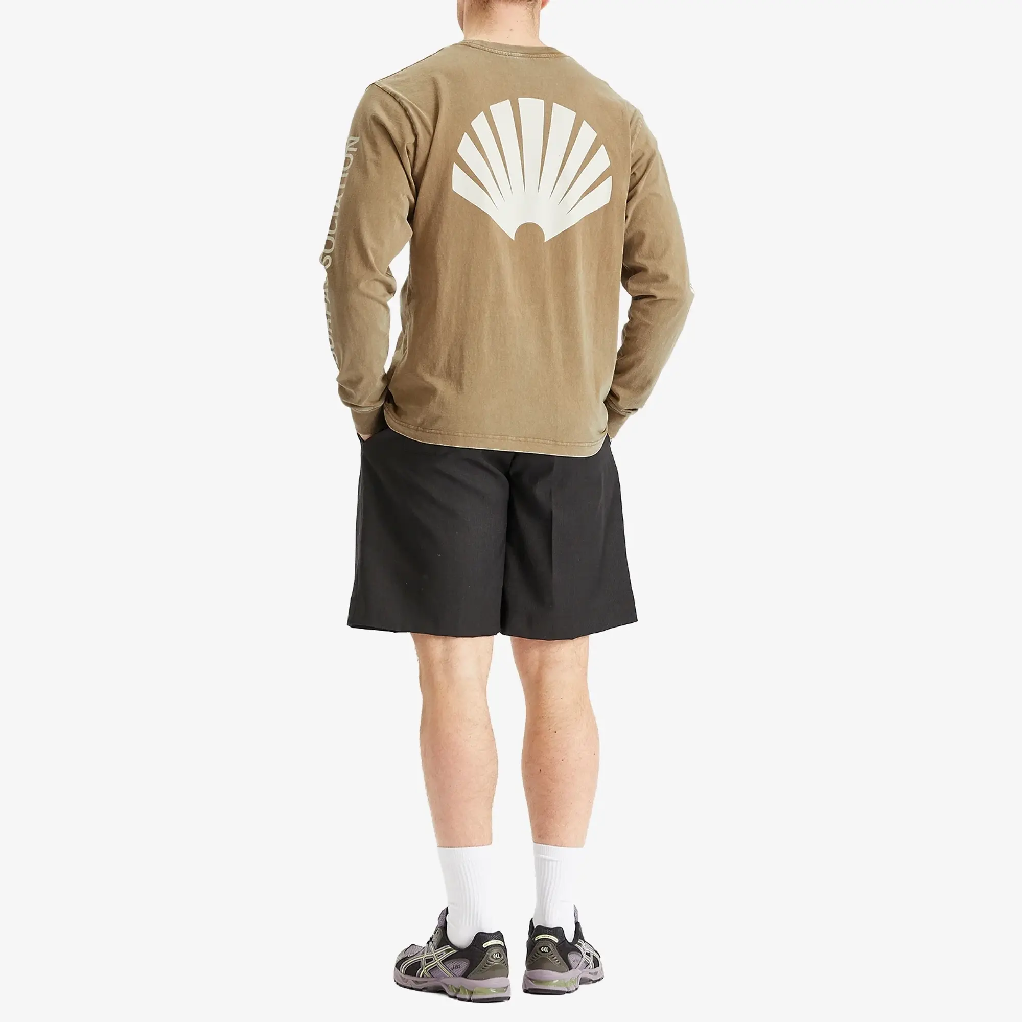 New Amsterdam Surf Association Men's Logo Long Sleeve T-Shirt Seneca Rock