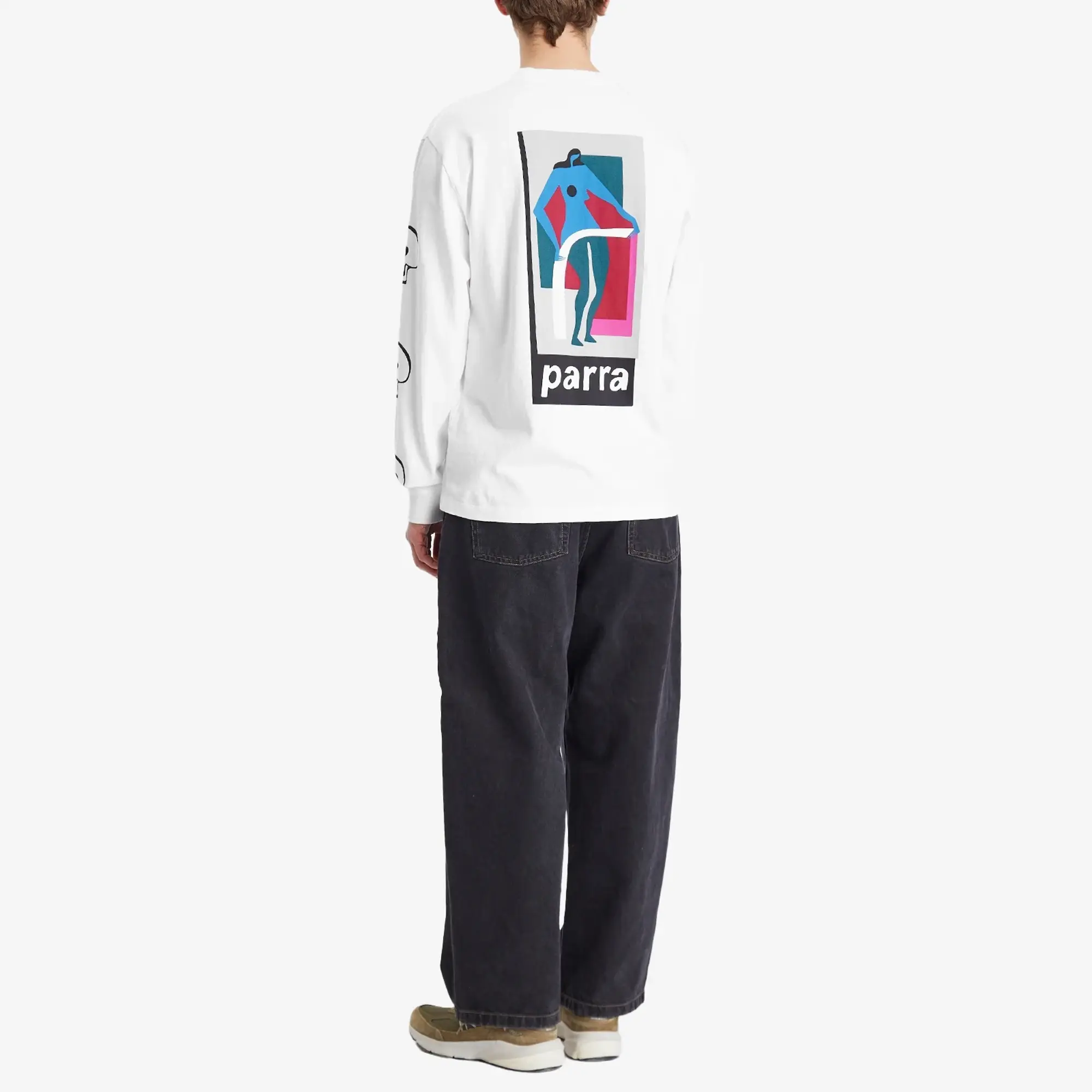 By Parra Parra Lowering The Bar T-Shirt - White