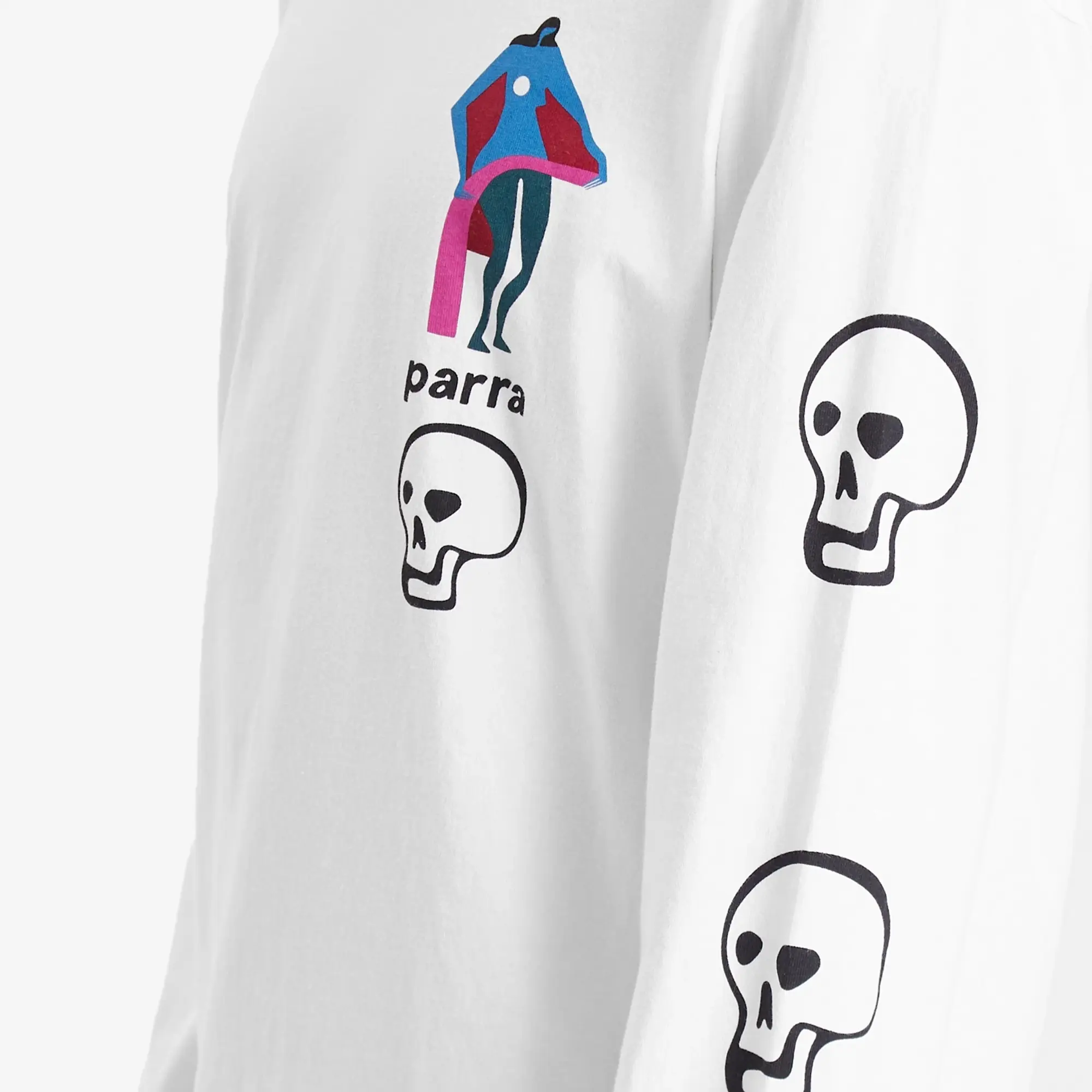 By Parra Parra Lowering The Bar T-Shirt - White