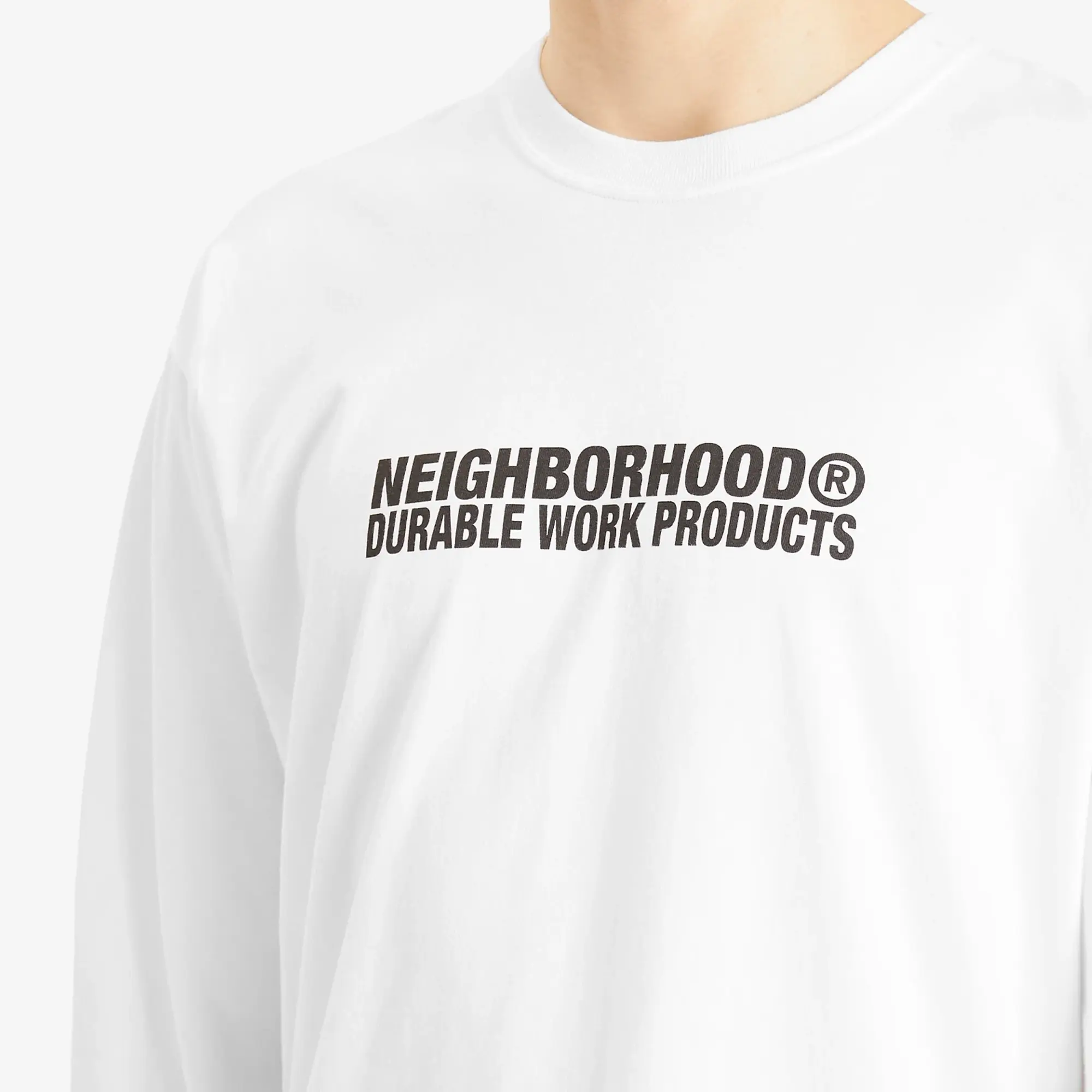 Neighborhood Men's LS-2 T-Shirt White