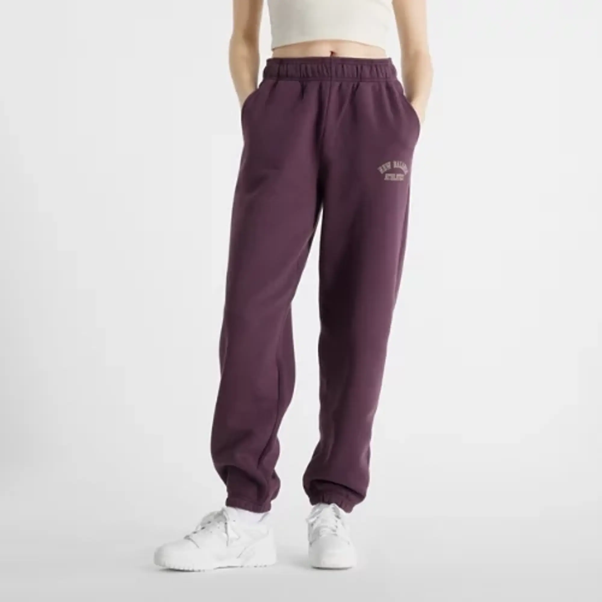 New Balance Graphic Women Pants - Brown