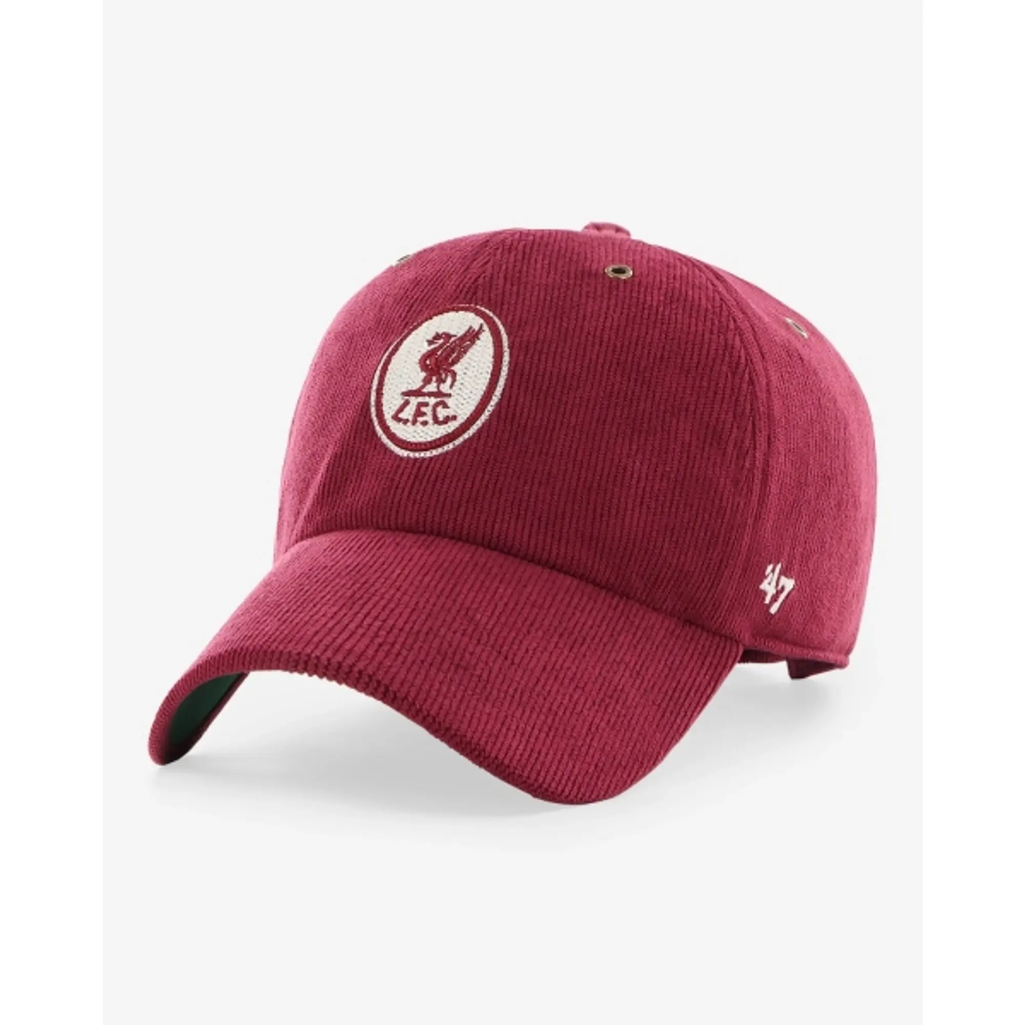 Liverpool FC LFC 47 Adults Thin Cord Cap Cardinal Red