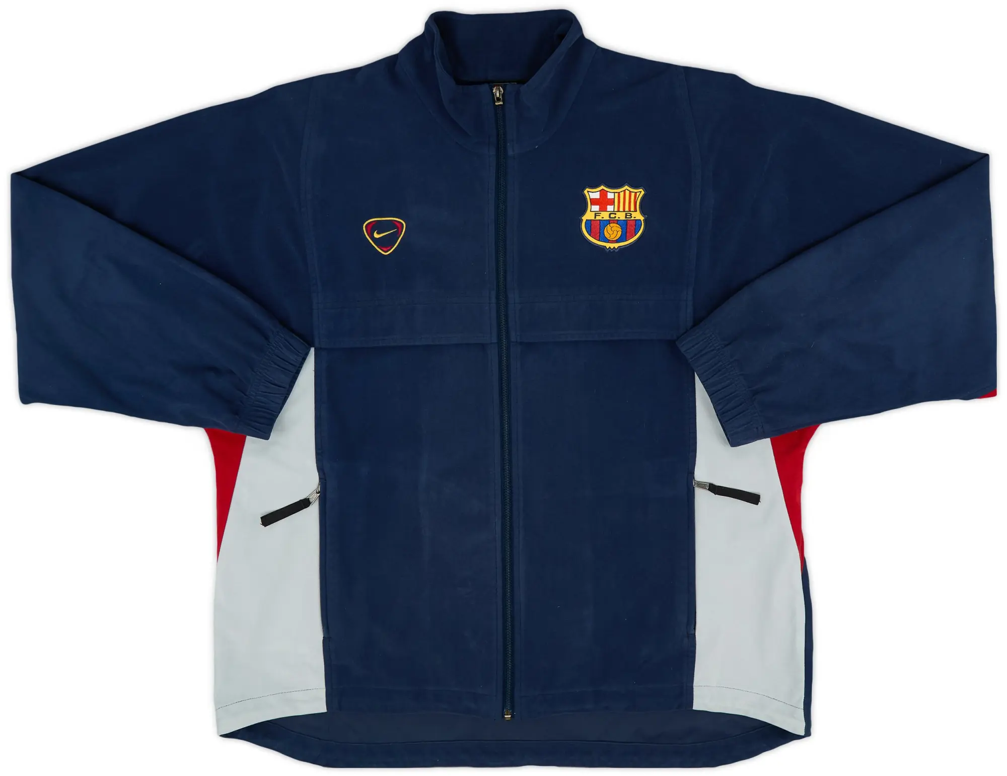 2000-01 Barcelona Nike Track Jacket - 7/10 - (XL)