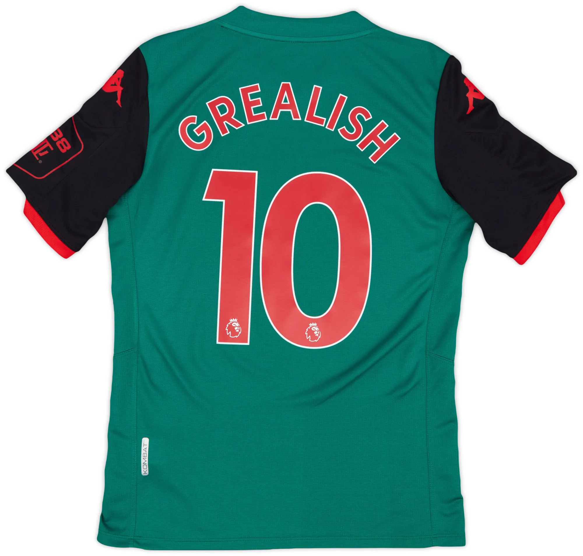 Kappa 2019-20 Aston Villa Third Shirt Grealish #10 8/10 (S