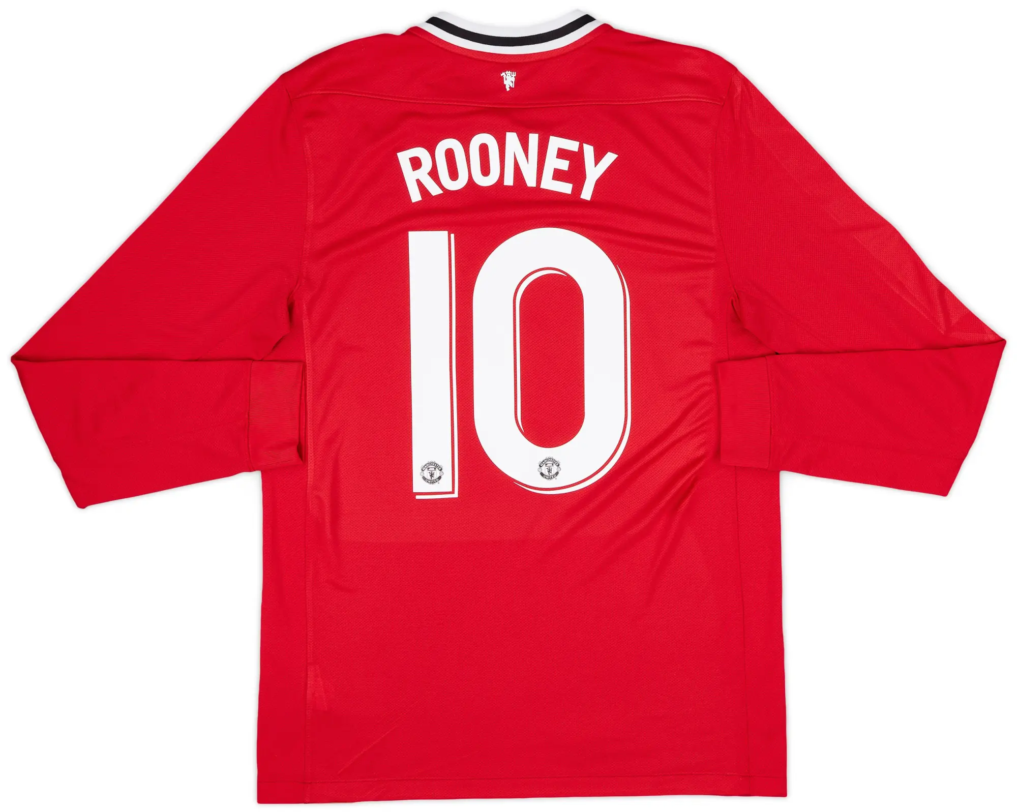 Nike 2011-12 Manchester United Home L/S Shirt Rooney #10 - 8/10 - (M)