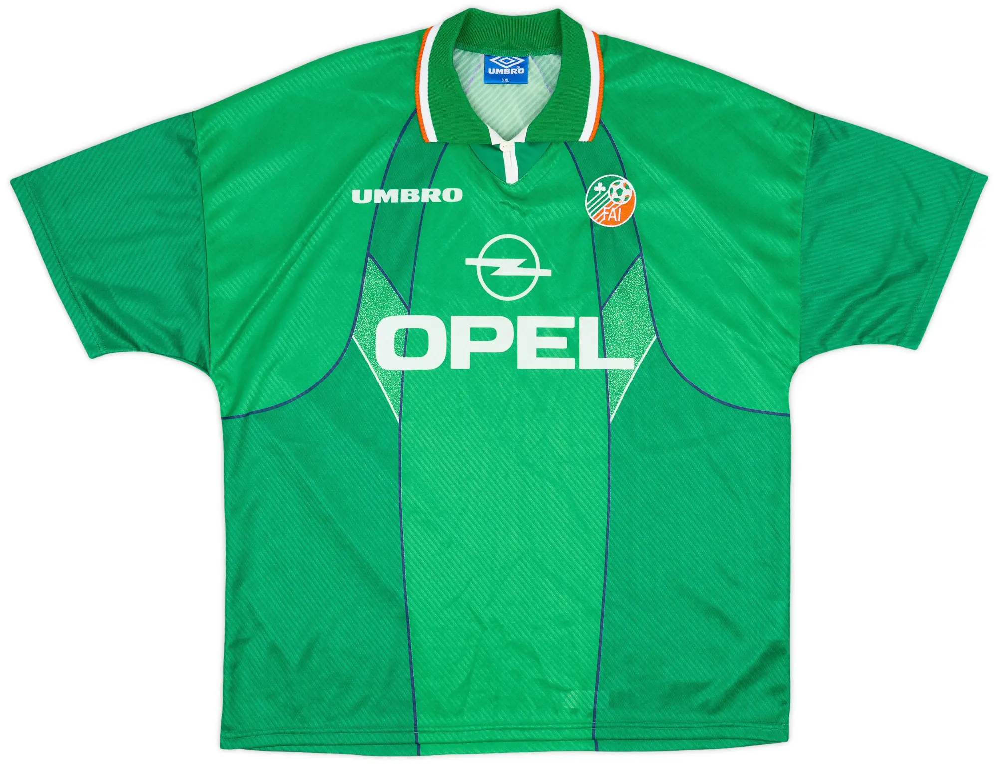 Umbro 1994-95 Ireland Home Shirt - 9/10 - (XXL)