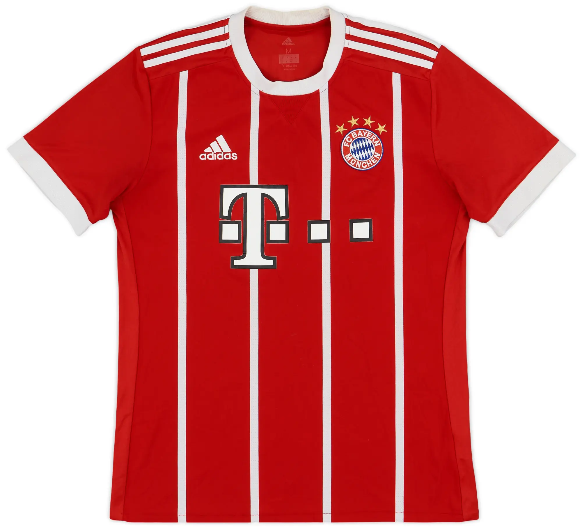 adidas 2017-18 Bayern Munich Home Shirt - 5/10 - (M)