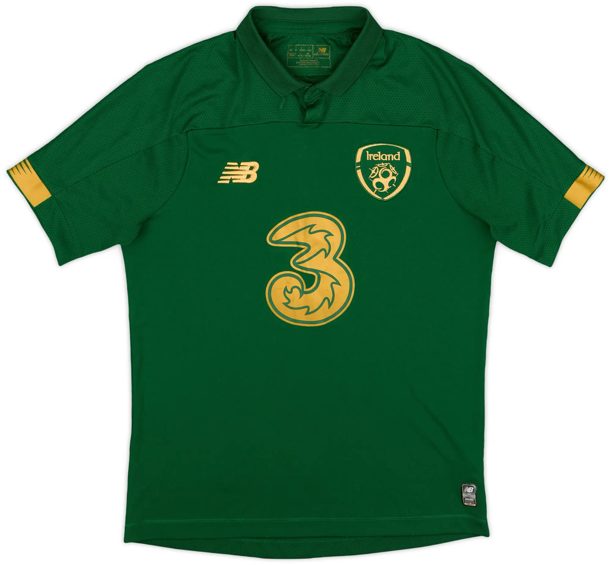 NewBalance 2019-20 Ireland Home Shirt - 8/10 - (S)
