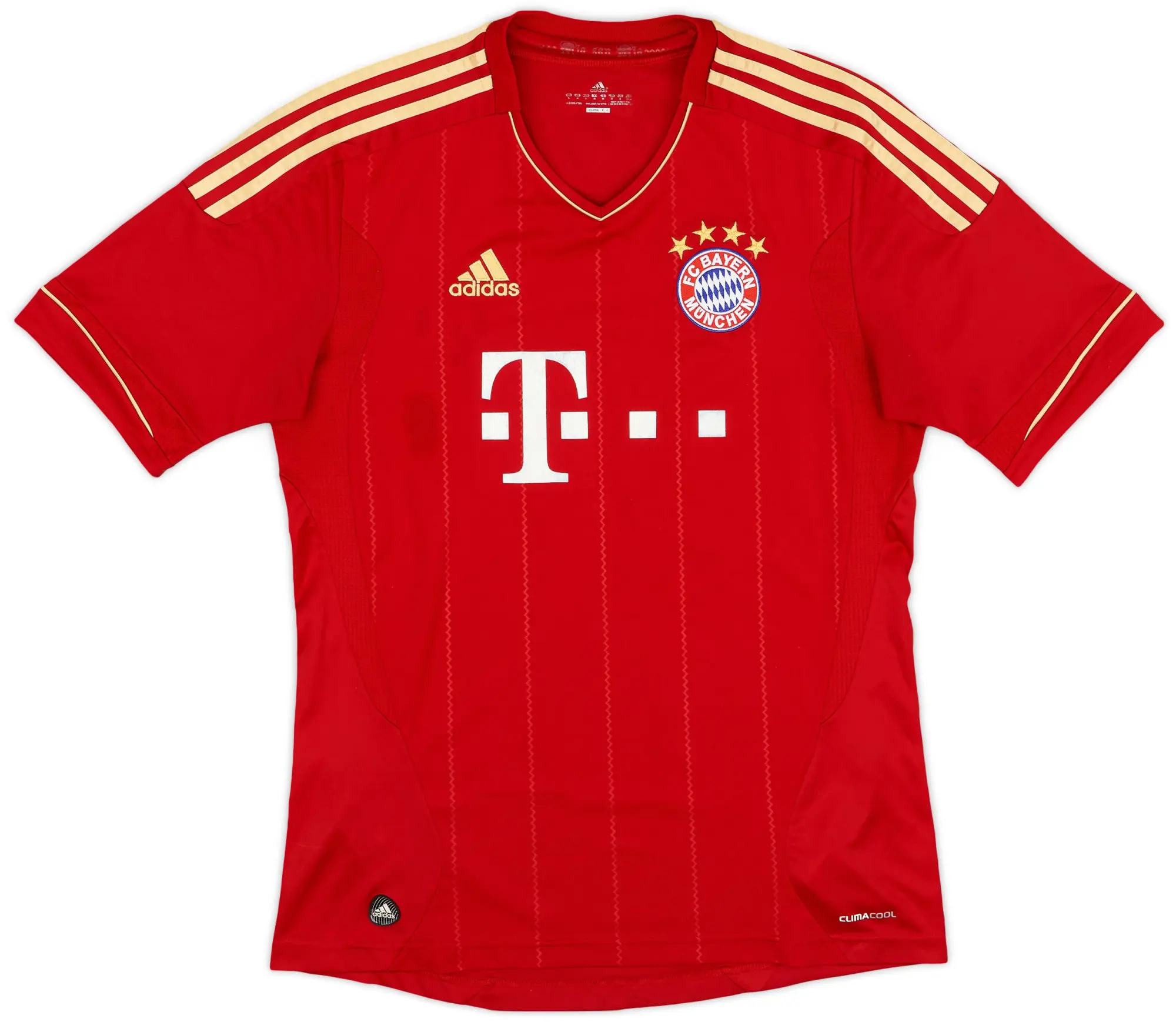 adidas 2011-13 Bayern Munich Home Shirt - 4/10 - (M)