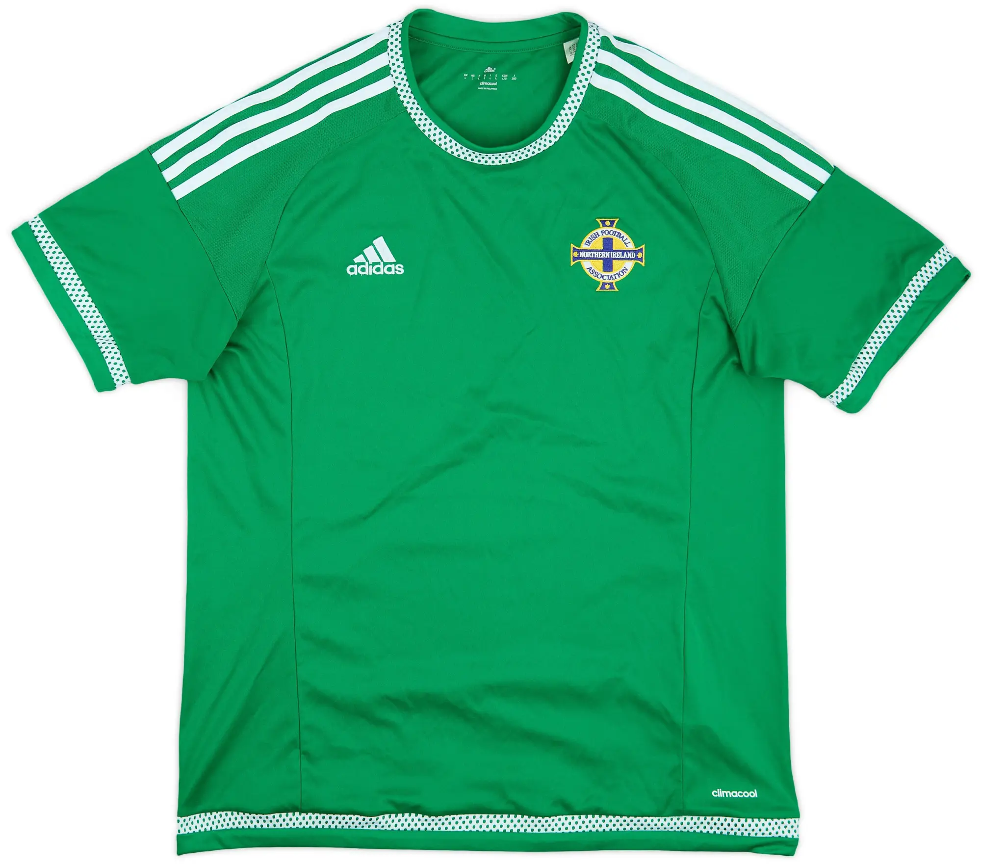 adidas 2015 Northern Ireland Home Shirt - 9/10 - (L)