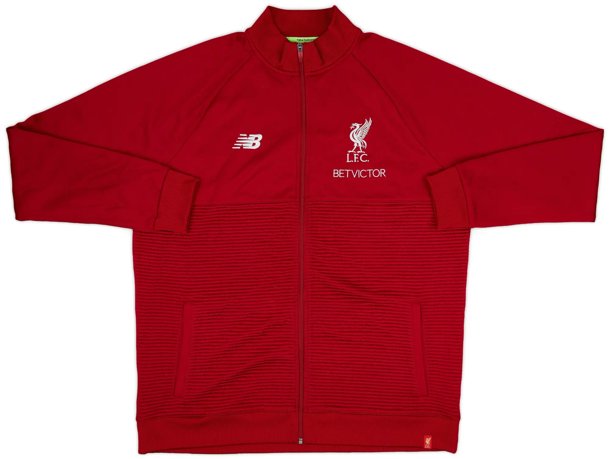2018-19 Liverpool New Balance Track Jacket - 9/10 - (XXL)