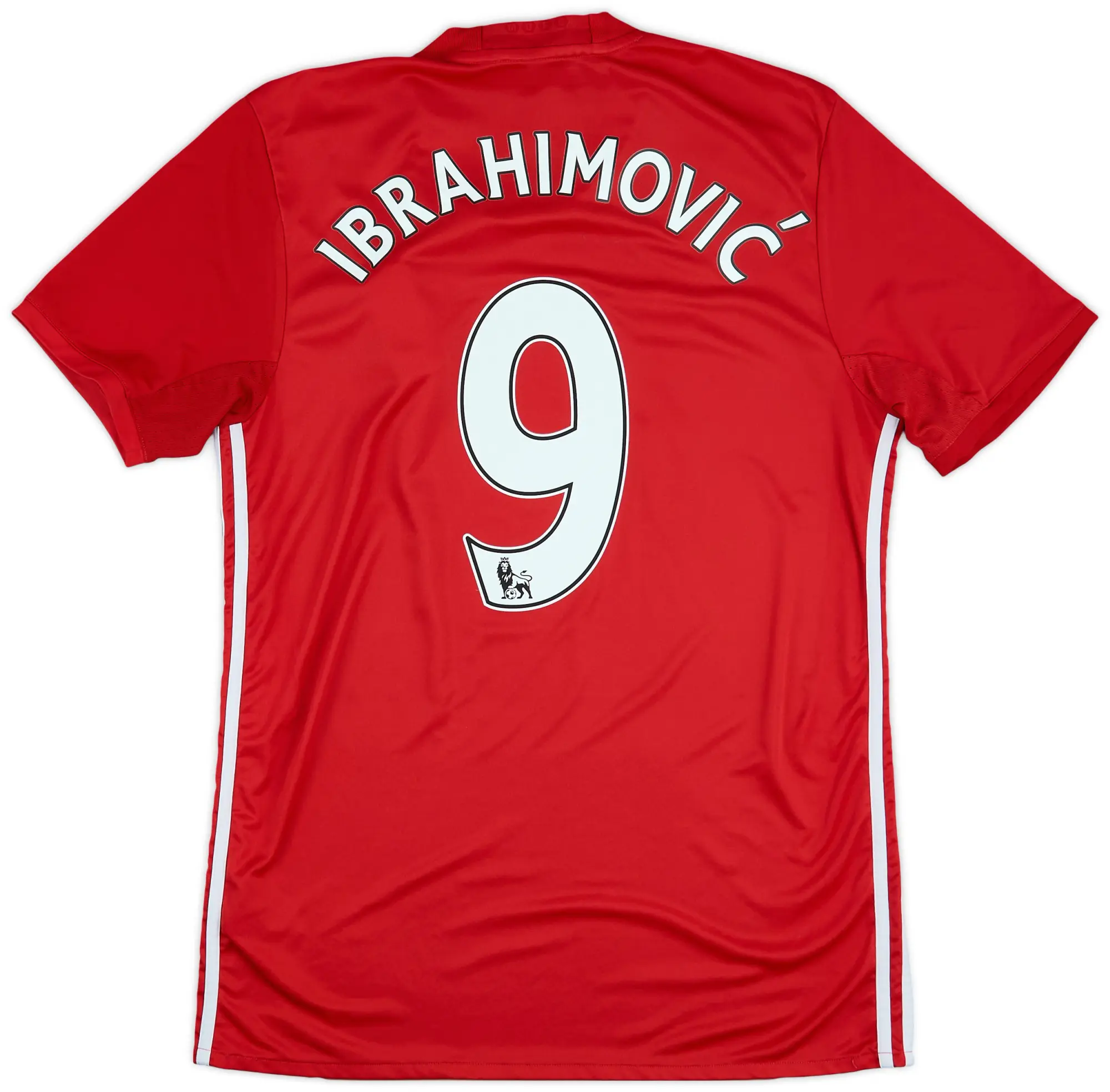 adidas 2016-17 Manchester United Home Shirt Ibrahimovic #9 - 5/10 - (M)