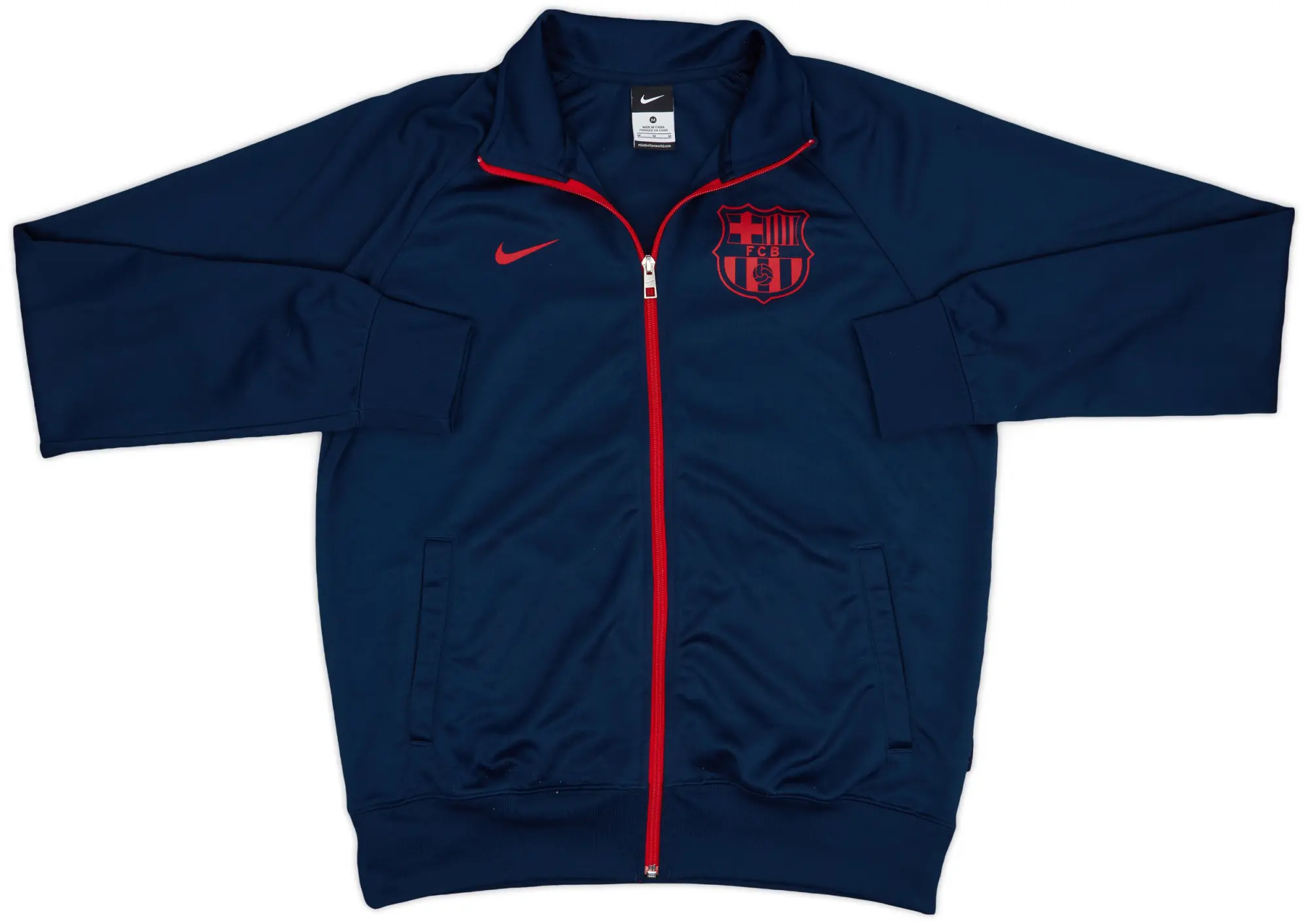 2013-14 Barcelona Nike Track Jacket - 9/10 - (M)