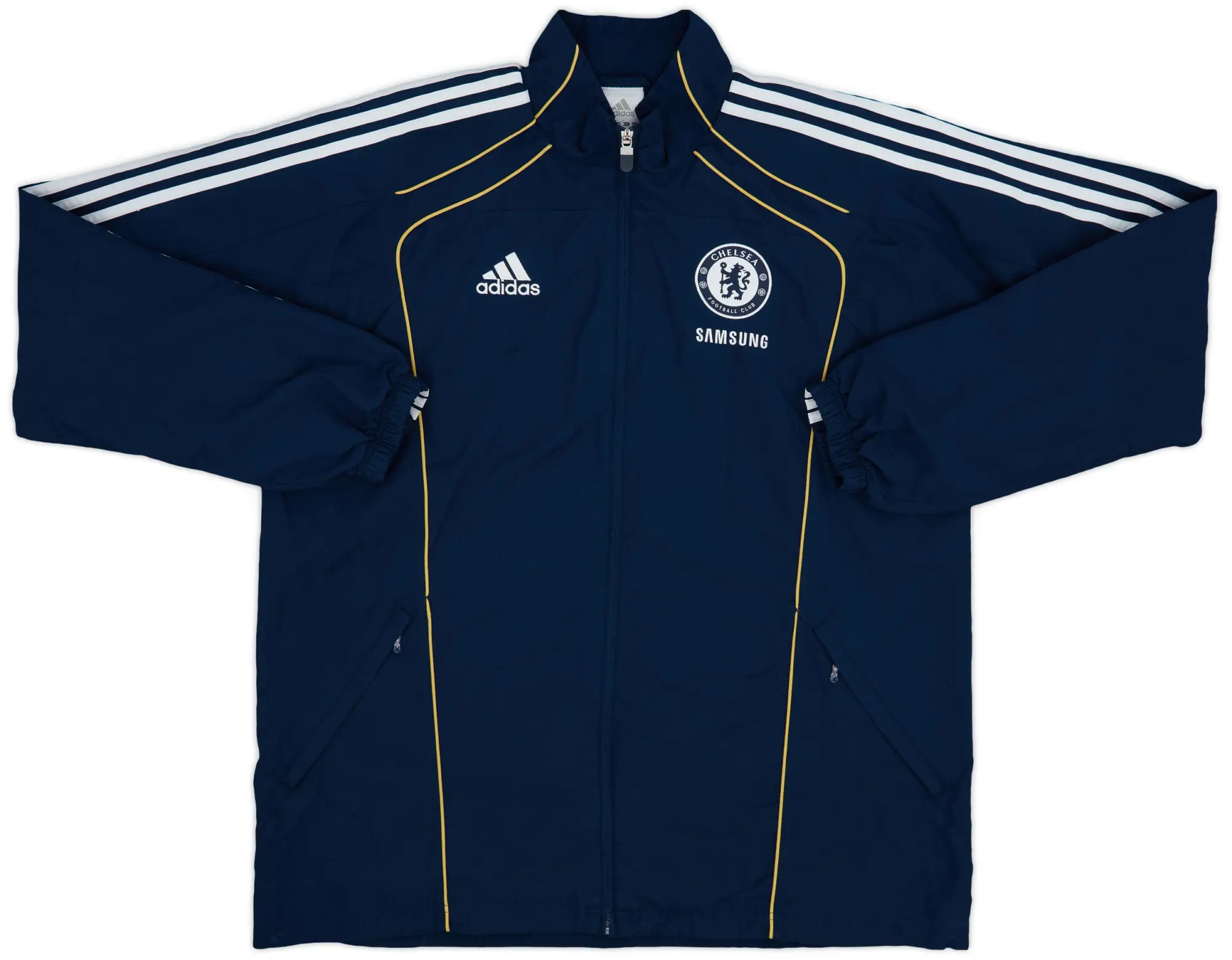 2010-11 Chelsea adidas Track Jacket - 7/10 - (XXL)