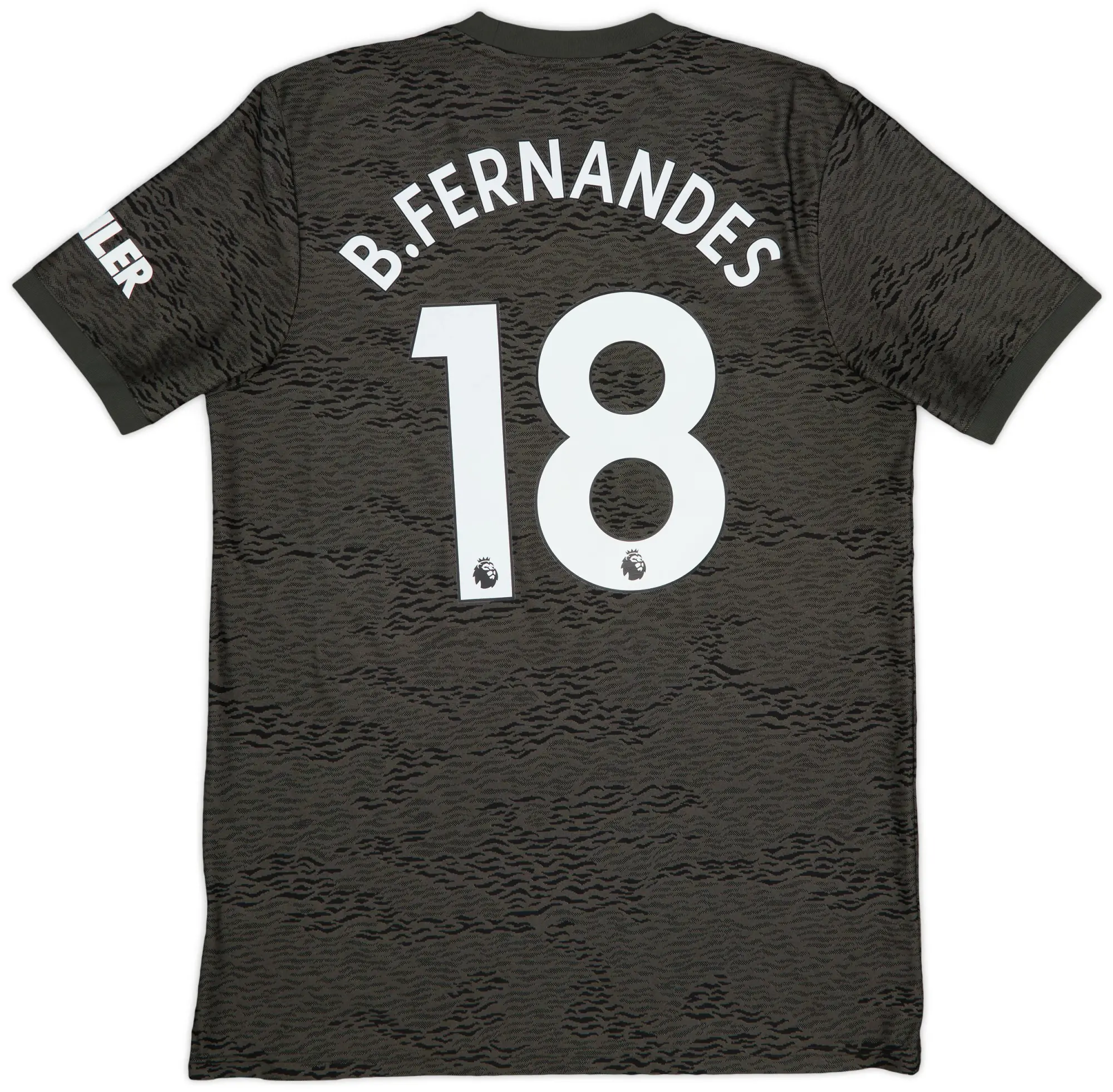 adidas 2020-21 Manchester United Away Shirt B.Fernandes #18 - 9/10 - (L)