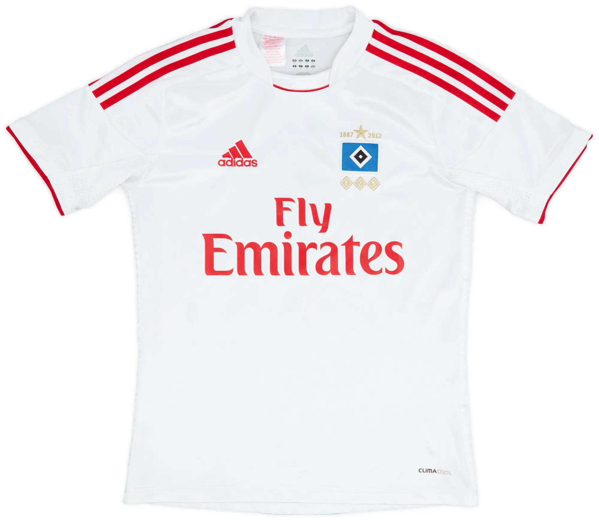 adidas 2012-13 Hamburg '125 years' Home Shirt - 8/10 - (XL.Boys)